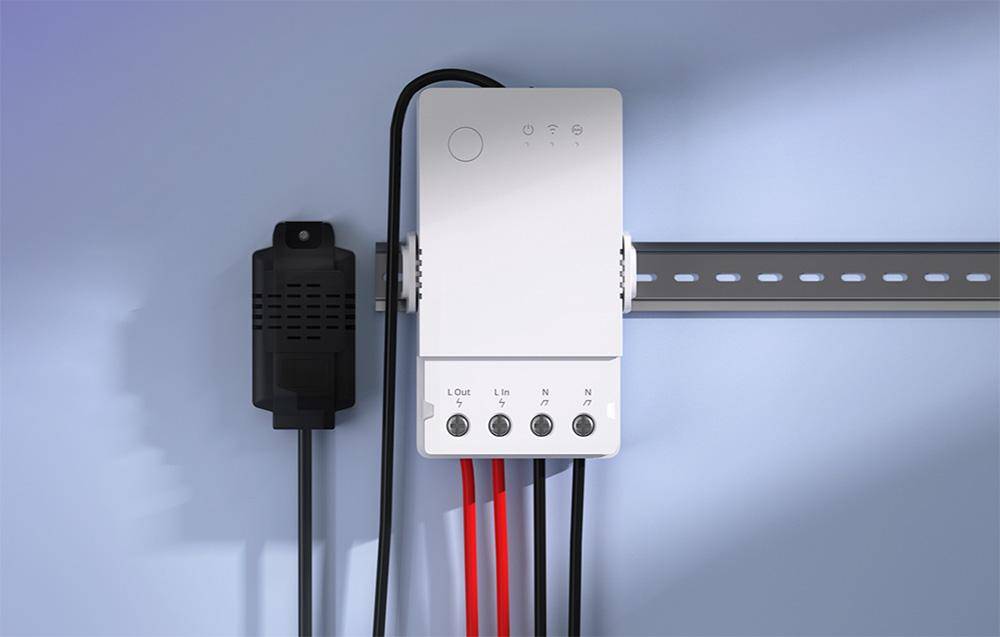 Smart WiFi Temperatur- und Feuchtigkeitsüberwachungsschalter Sonoff THR316 TH Origin