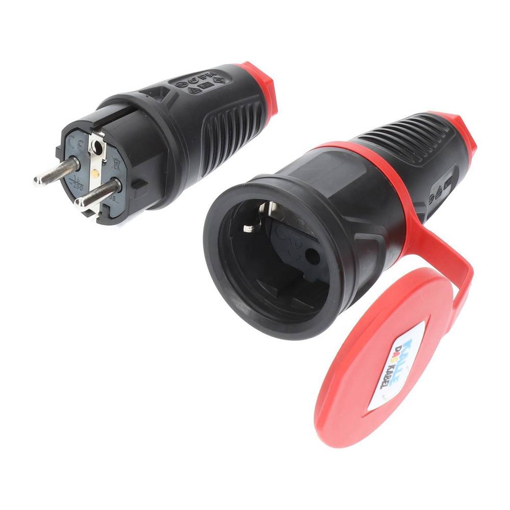 Kalle das Kabel Personenschutzschalter PRCD-K, 1-fach, H07BQ-F 3G 2,5, orange