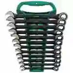 SATA Ratschen-Ringmaulschlüssel Set, 12-teilig SATA Ratschen-Ringmaulschlüssel Set, 12-teilig