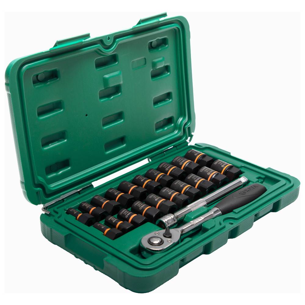 SATA Schraubenausdreher-Set BoltBiter, 23-teilig, 1/4 und 3/8 "