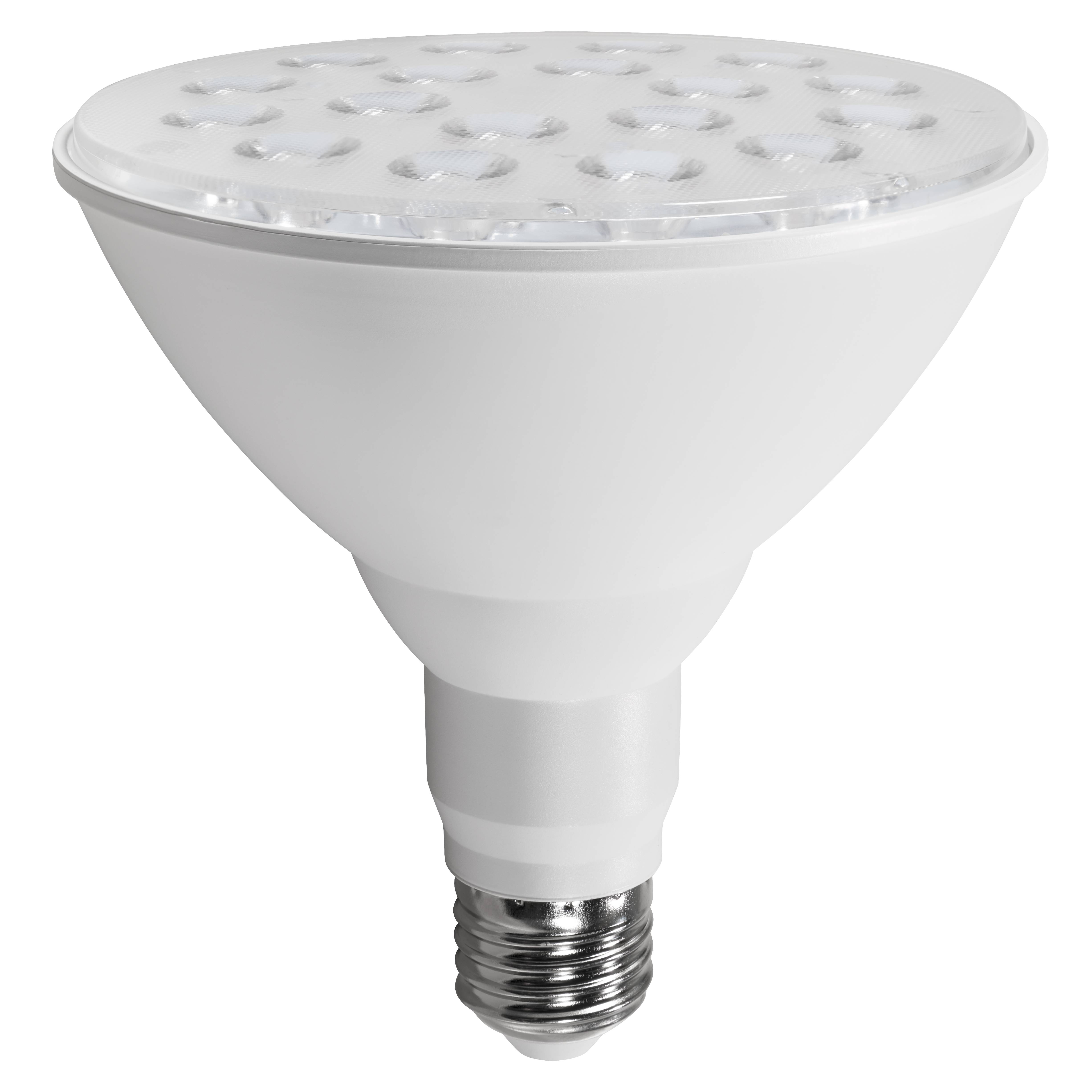 LED-Strahler McShine, E27, PAR38, 15W, 1.200 lm, 45°, 3000K, warmweiß