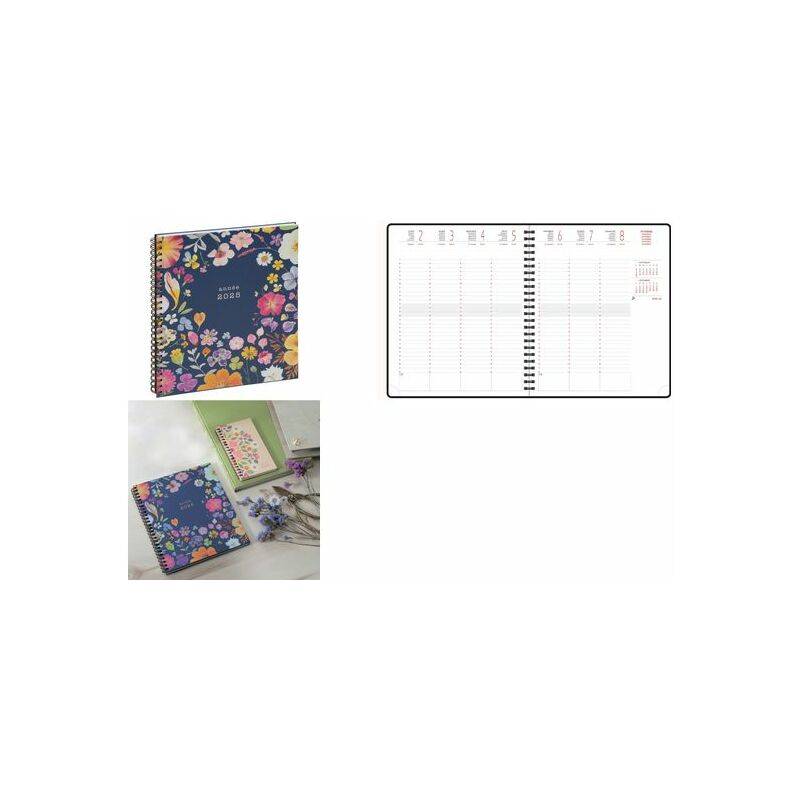 EXACOMPTA Agenda de bureau Eurotime 22 S, 2027, Marettes