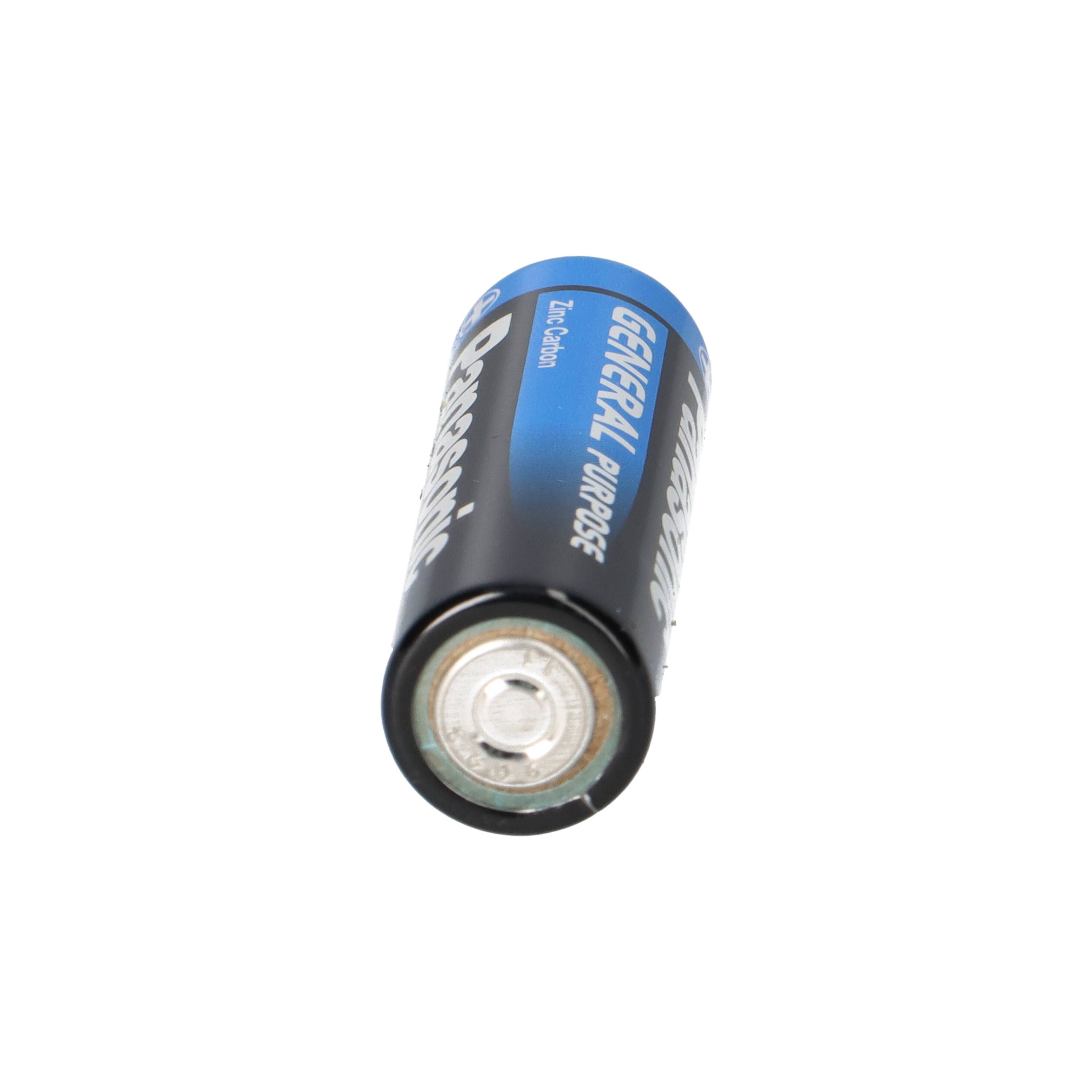 Batterie 1,5V Mignon AA Bli4 Panasonic R6BE/4BP(Verpackungseinheit 4) 1,5 V, 14,5 mm