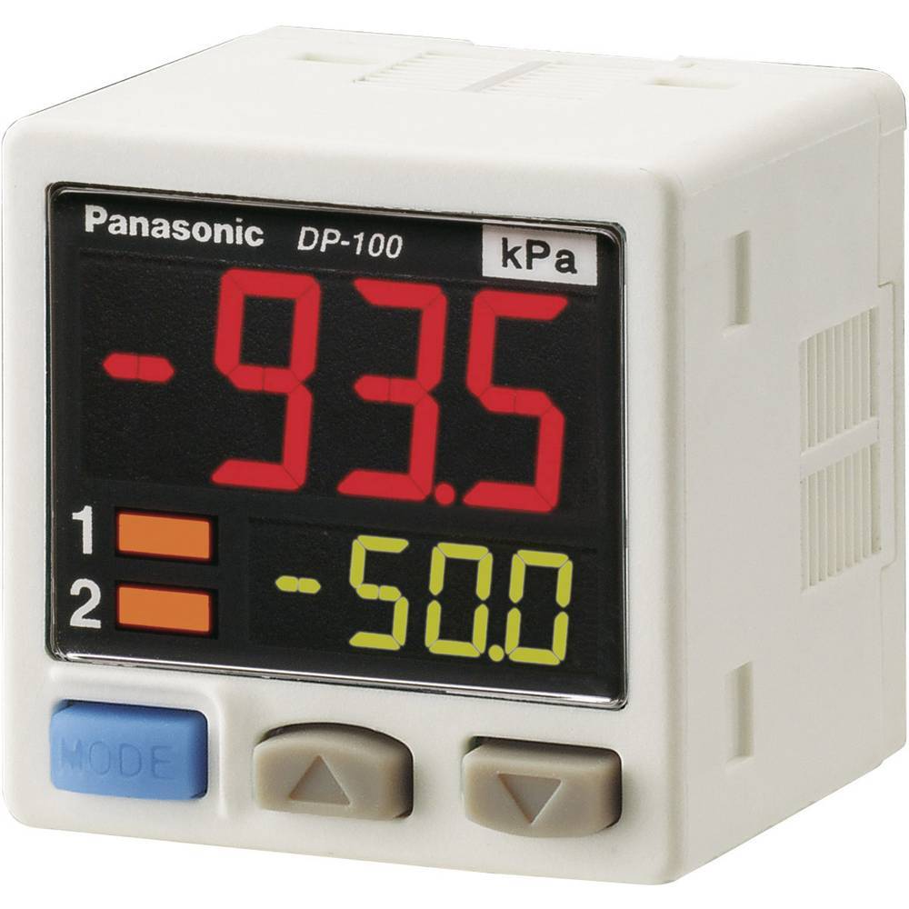 Panasonic Drucksensor 1 St. DP-101- E-P -1 bar bis 1 bar Kabel, offenes Ende (L x B x H) 42.5 x 30 x 30 mm