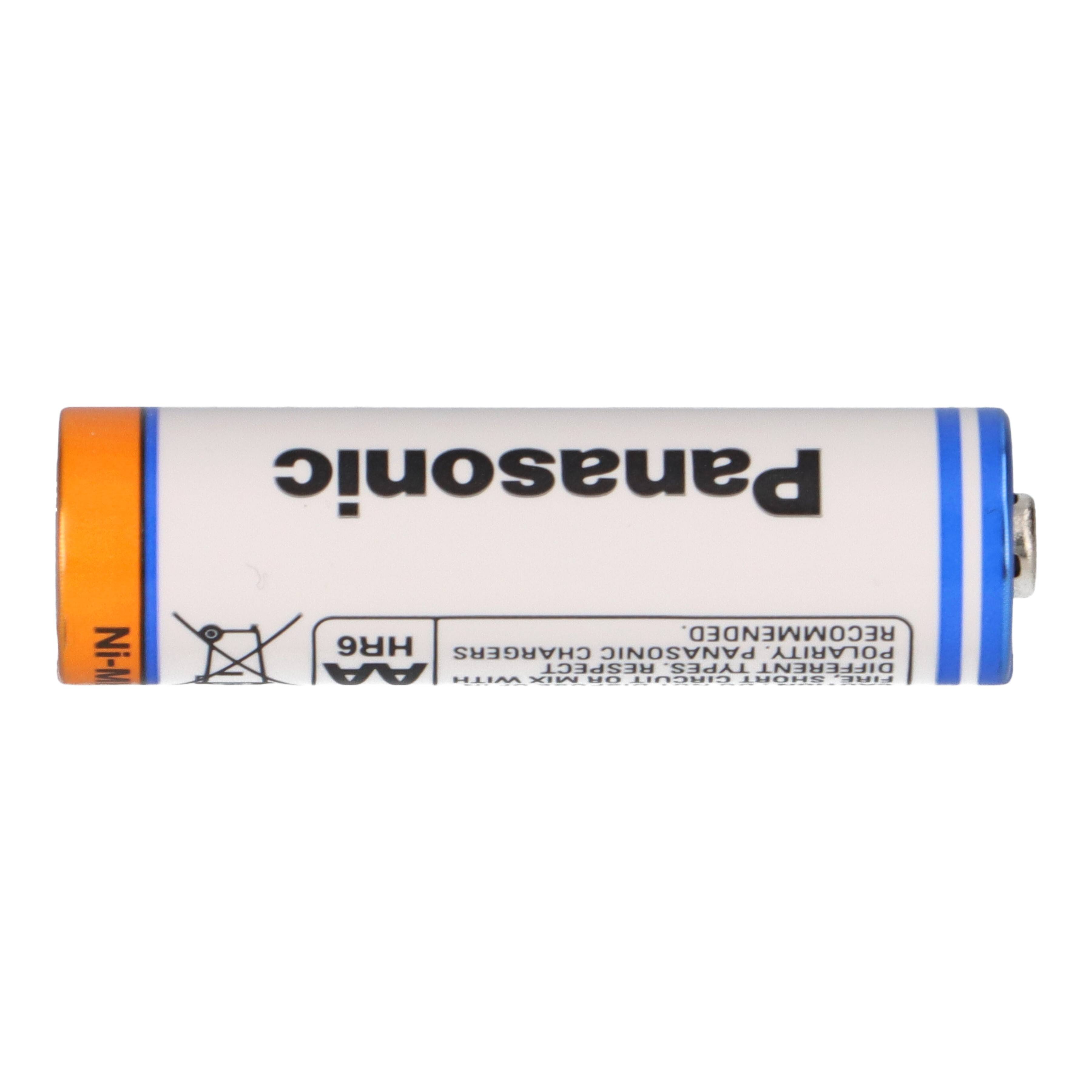 4x Panasonic HR-3U 2700mAh + Akkubox Ni-MH 1,2V / 2700mAh