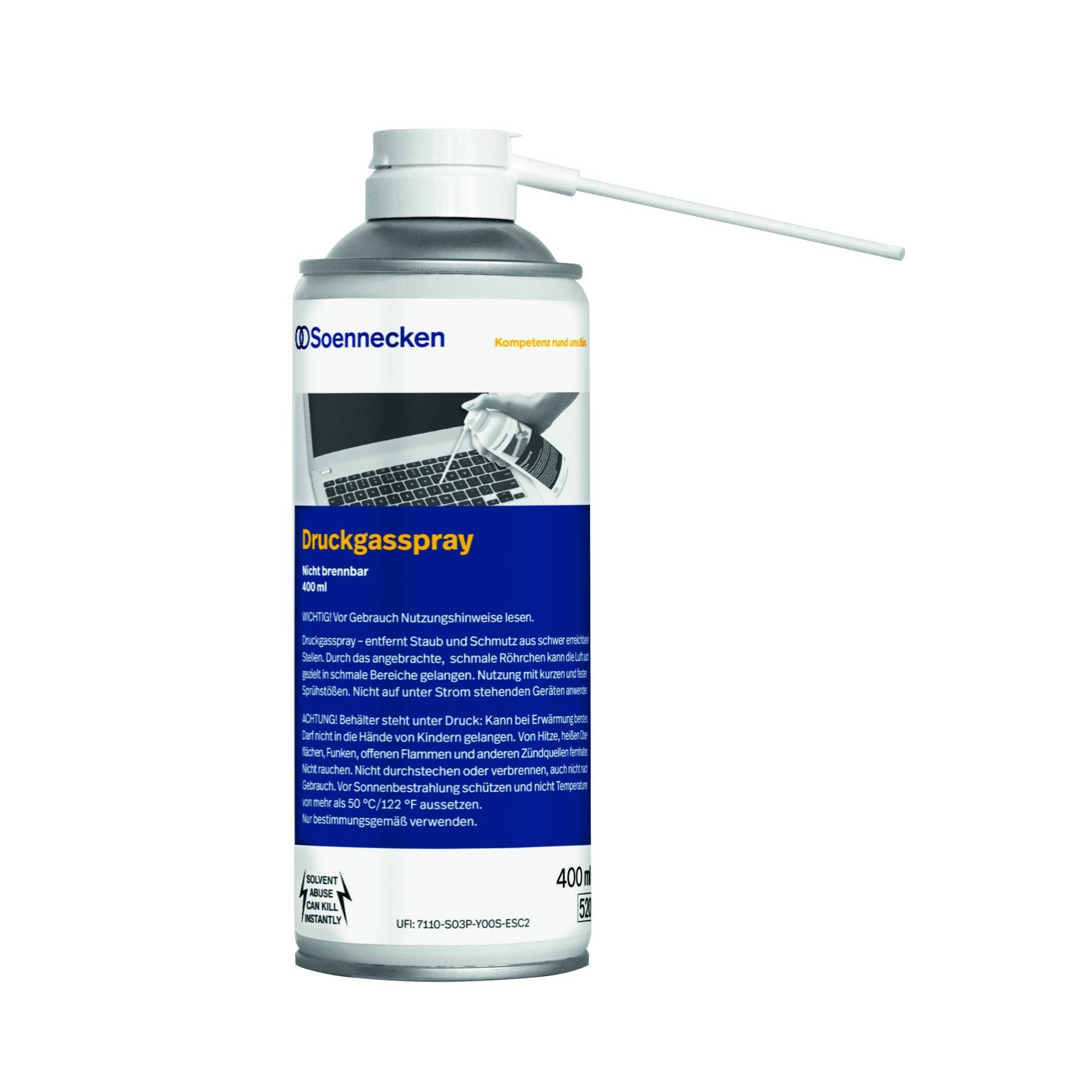 Druckgasspray n. brennb. 400ml