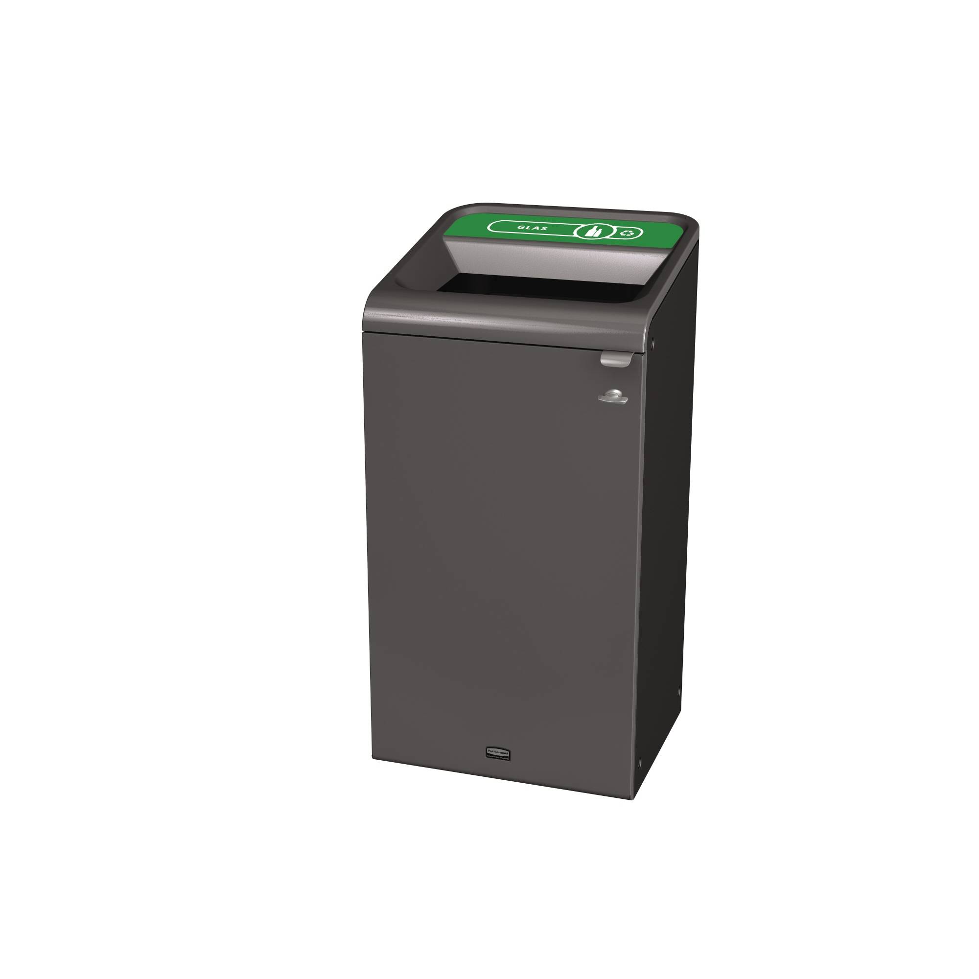 Recyclingstation 87l Behältereinheit Glas gn