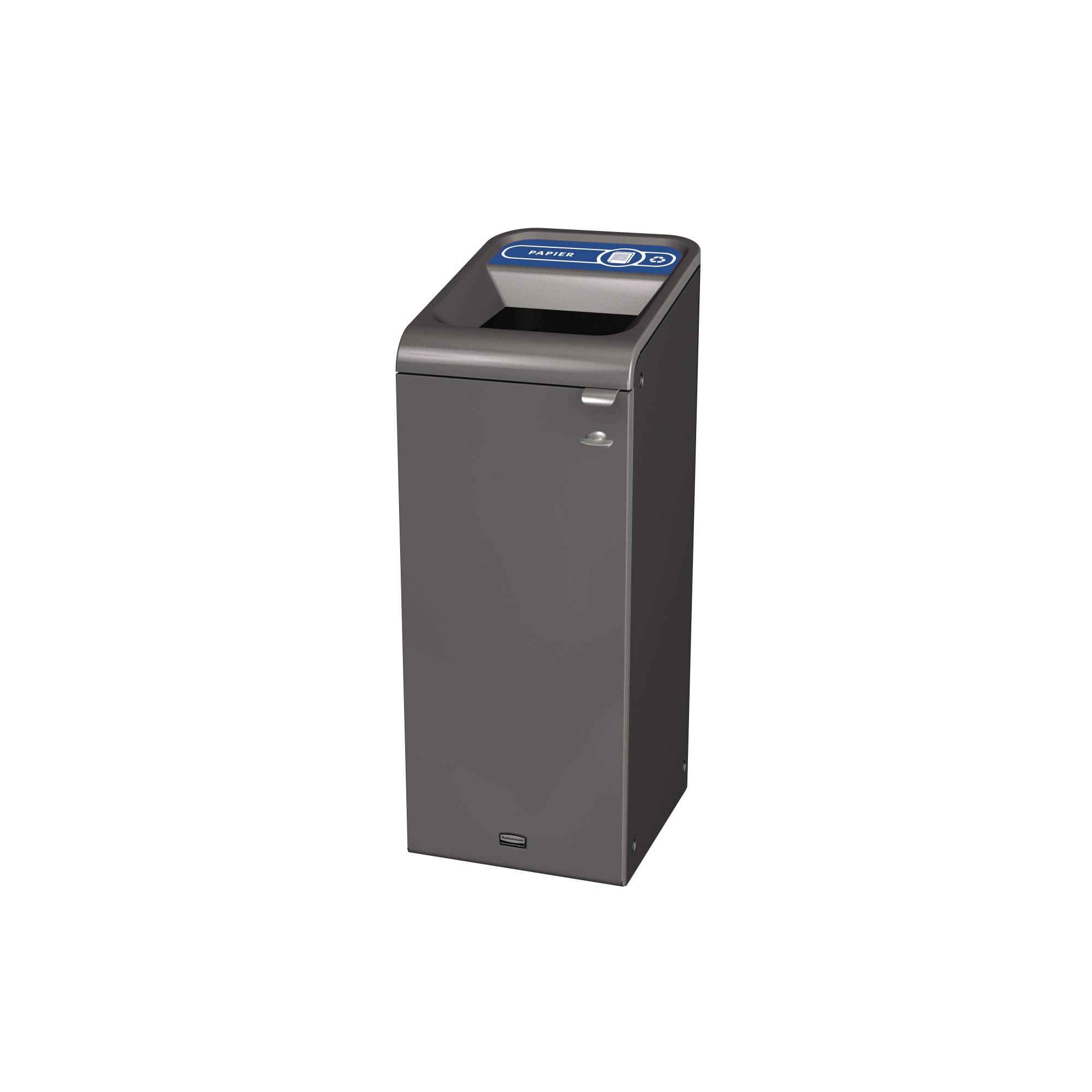 Recyclingstation 57l Behältereinheit Papier bl