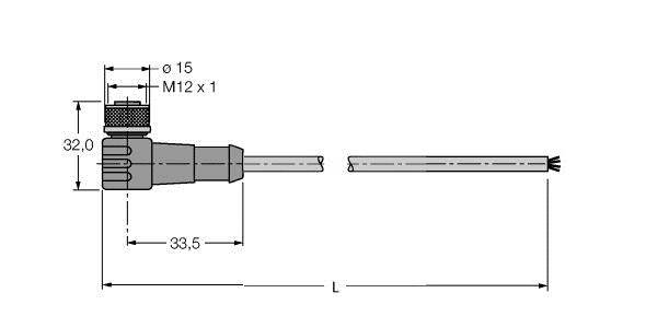 Turck 6699208 Sensor-/Aktor-Steckverbinder, konfektioniert 5m Polzahl Sensoren: 5 1St.