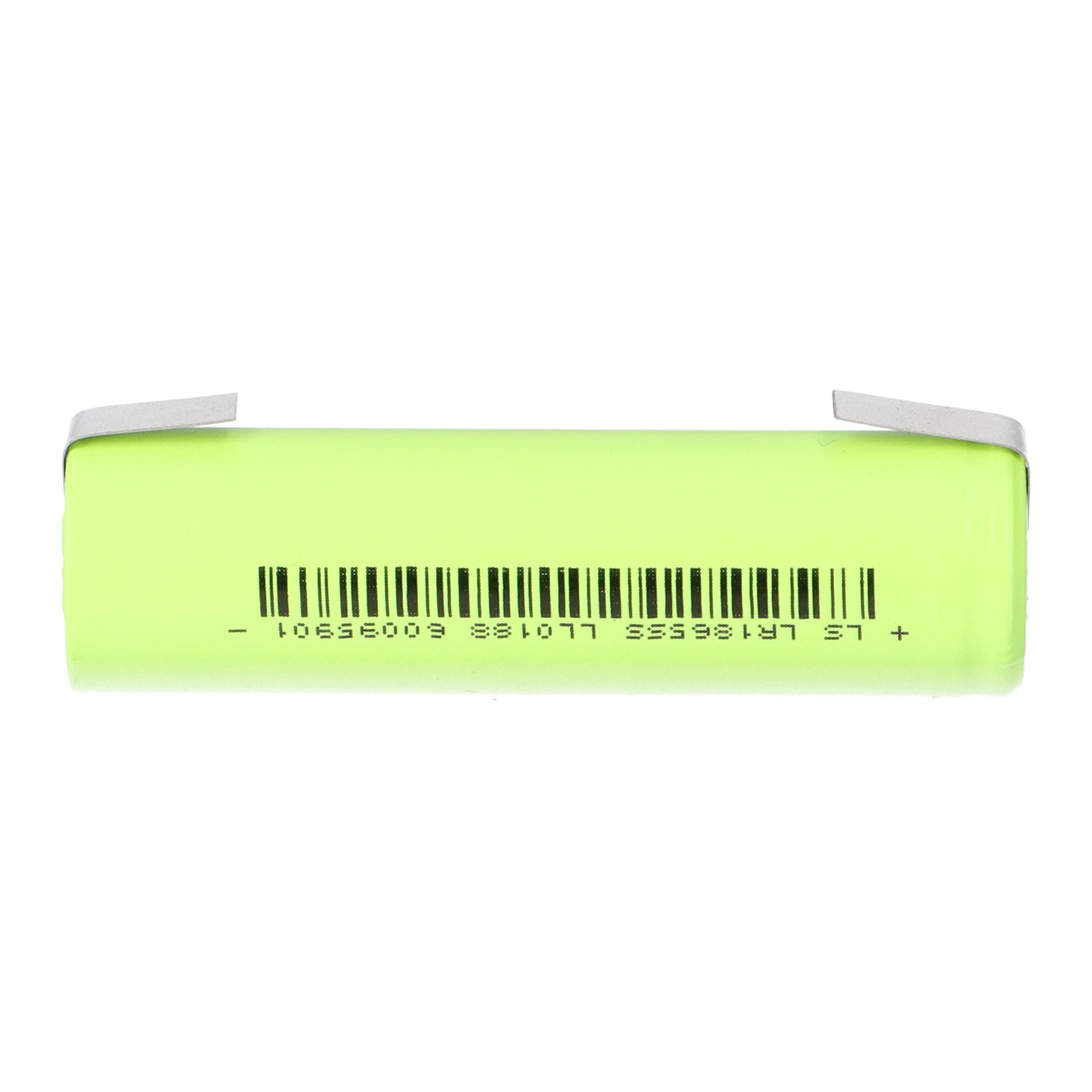 Lishen LR1865SS / TerraE INR18650-30E 3,65V 3000mAh – U-Lötfahne