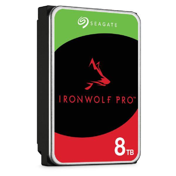 Seagate IronWolf Pro 8 TB Interne Festplatte 8.9 cm (3.5 Zoll) SATA III ST8000NT001 Bulk