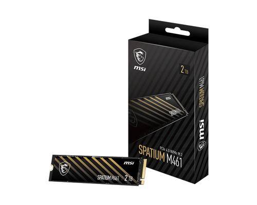 SSD 2TB MSI Spatium M461 (M.2 2280) PCIe Gen4 x4 NVMe