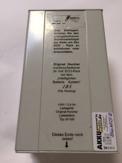 Horcher IBS Batterie 24V 2,9Ah Bleigel Neubestückung/ Zellentausch QB