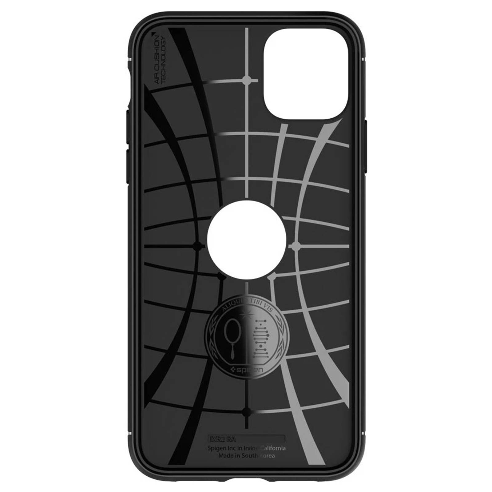 Spigen Rugged Armor Hülle iPhone 11 – Mattschwarz