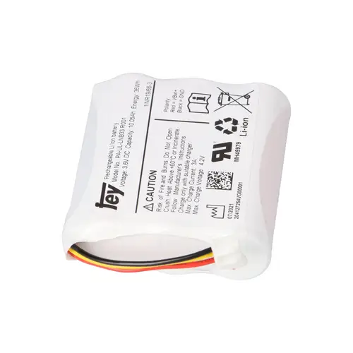 Lithium-Ionen Akkupack 3,6V 10,05Ah 36Wh 1S3P Kabel & Stecker Lithium-Ionen Akkupack 3,6V 10,05Ah 36Wh 1S3P Kabel & Stecker