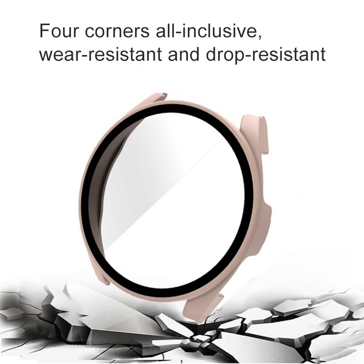 Integriertes Uhrenschutzgehäuse aus PC gehärtetem Glas Watch S2 46mm