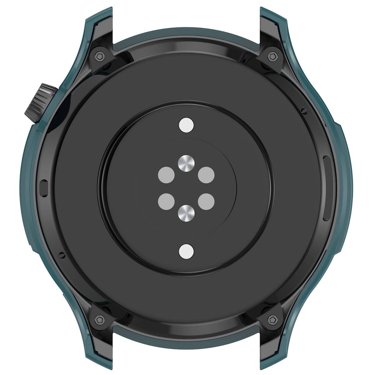 Für Amazfit GTR 4 Schutz PC gehärtetes Glas Grün Hülle Gehäuse Case