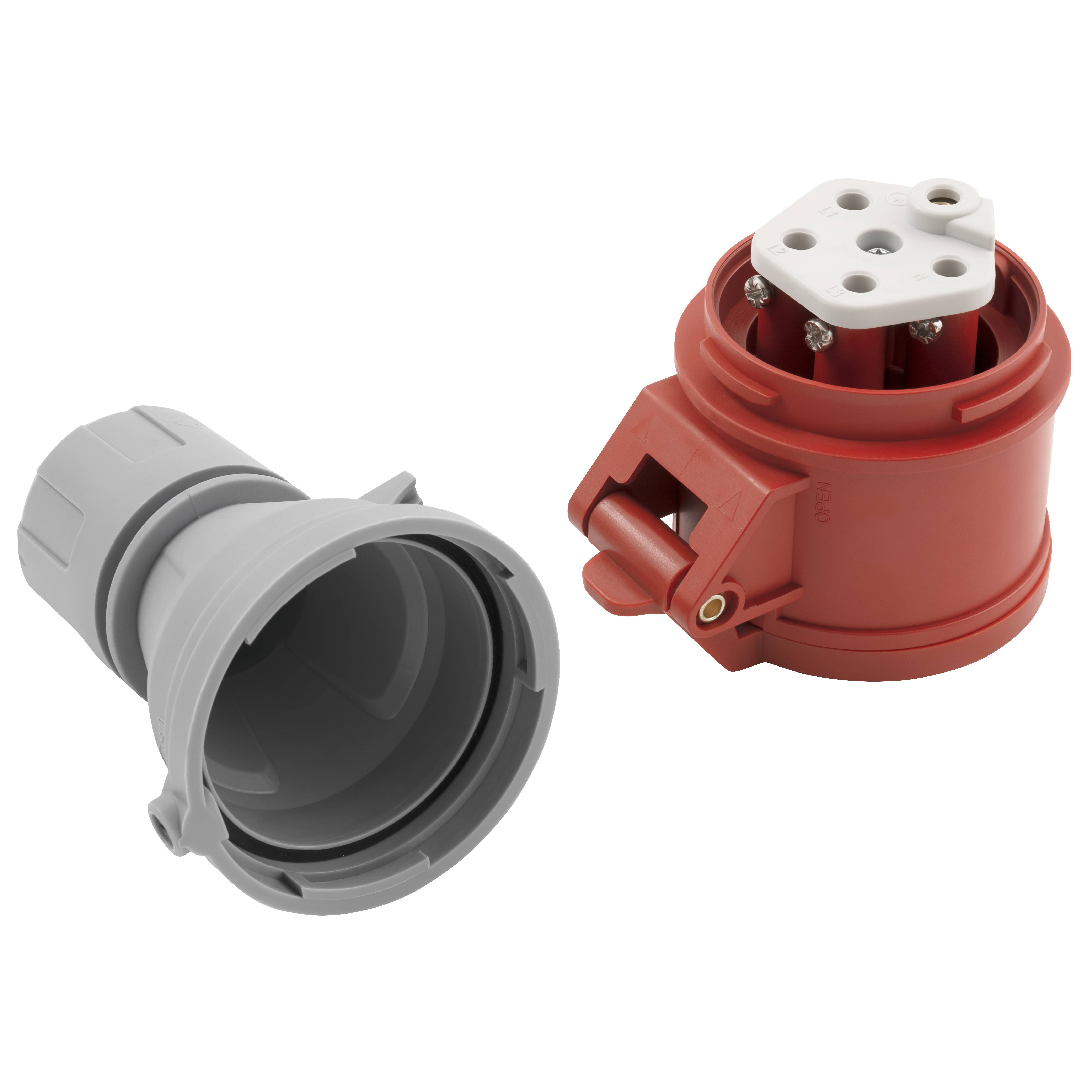 CEE-Kupplung McPower, IP44, 415V, 16A, 5-polig, IP44