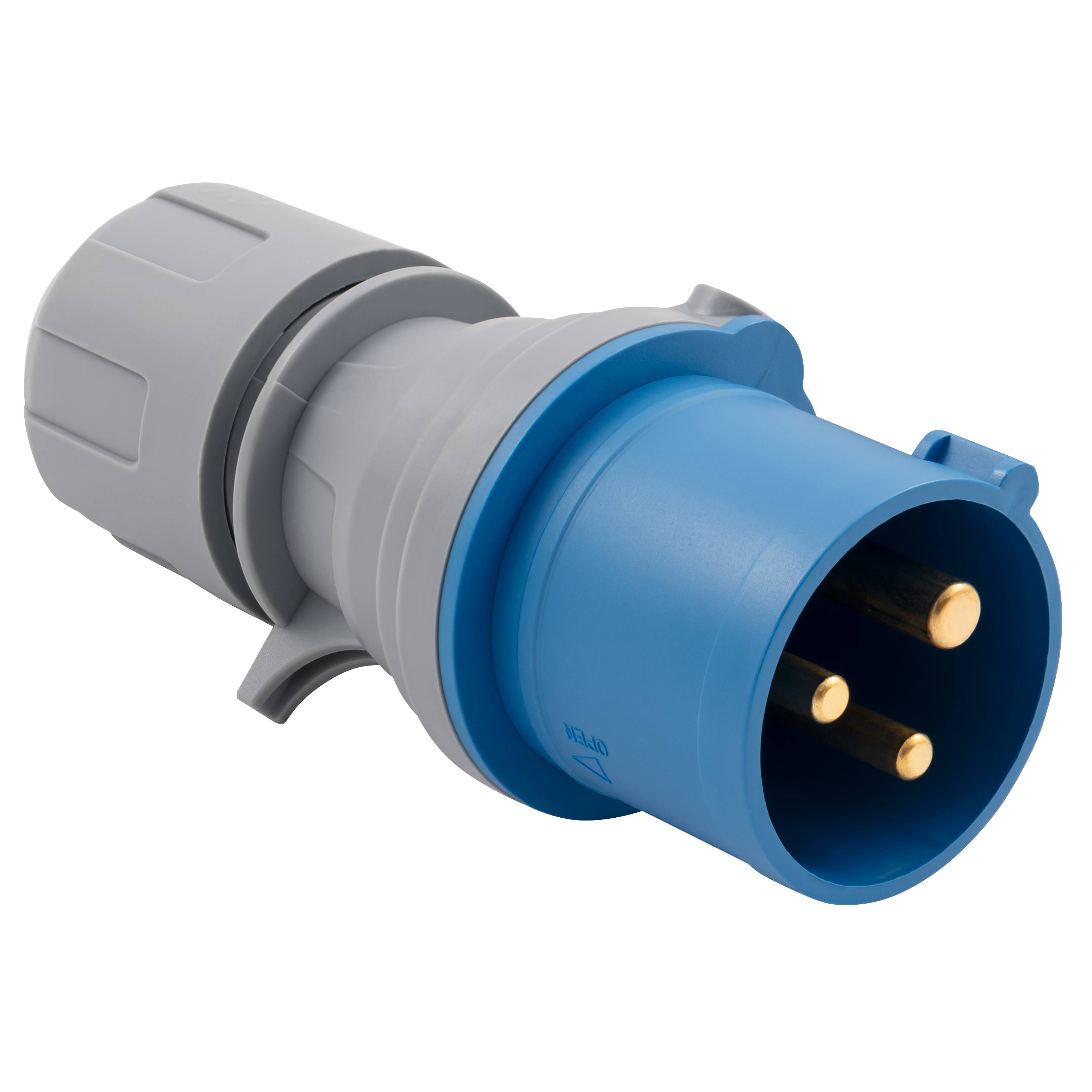 CEE-Stecker McPower, IP44, 250V, 16A, 3-polig, IP44