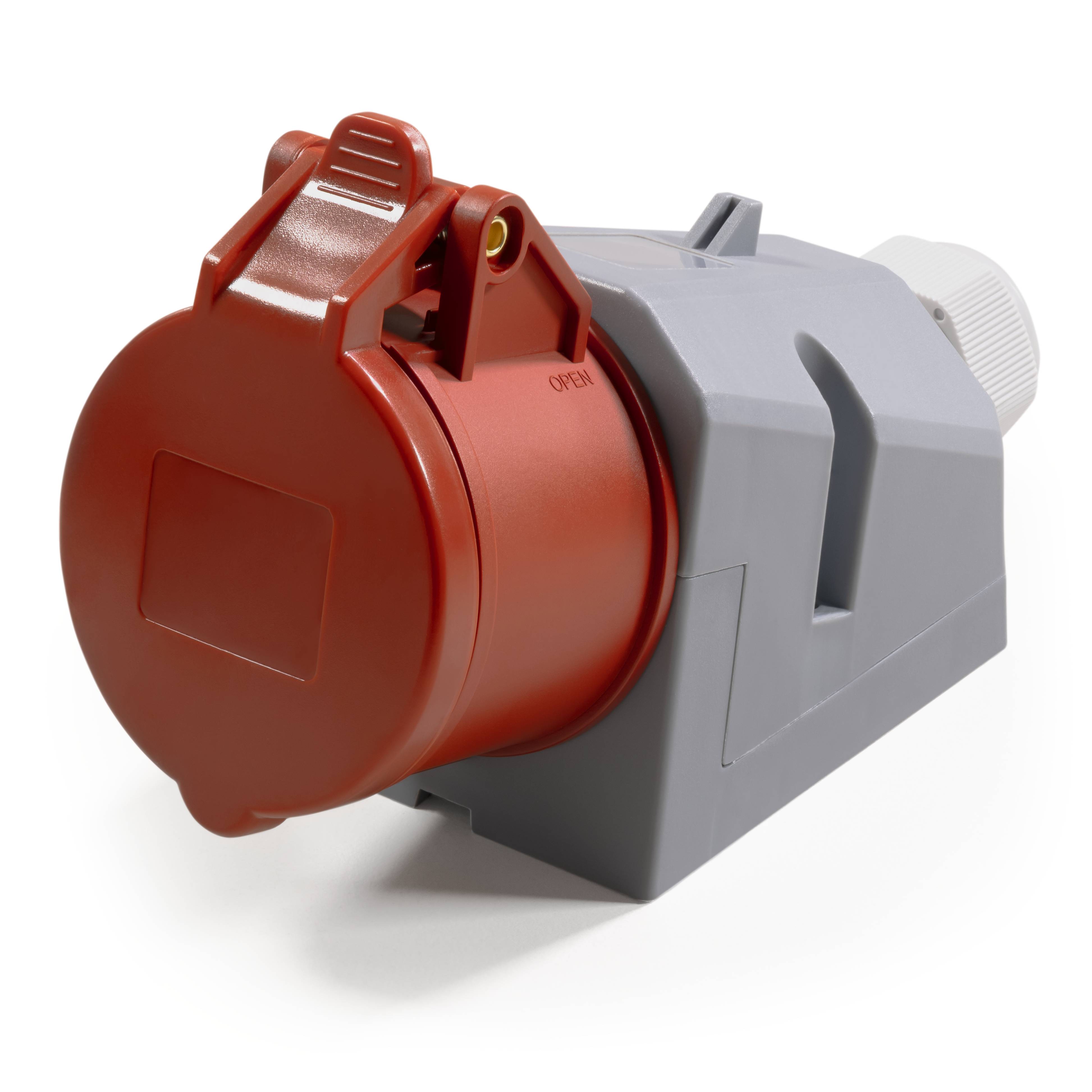 CEE-Kupplung McPower, Wandmontage, IP44, 415V, 16A, 5-polig, IP44