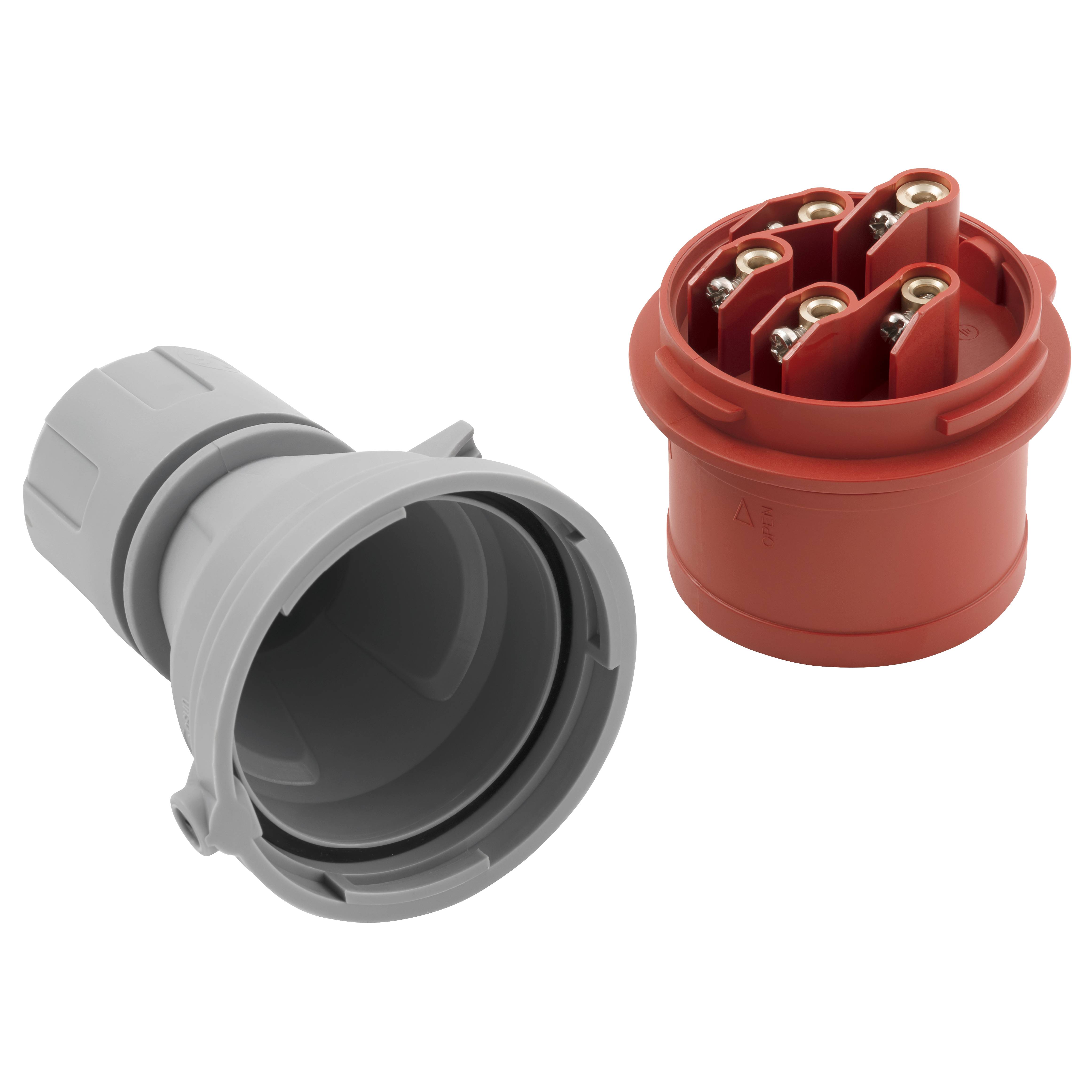 CEE-Stecker McPower, IP44, 415V, 16A, 5-polig, IP44