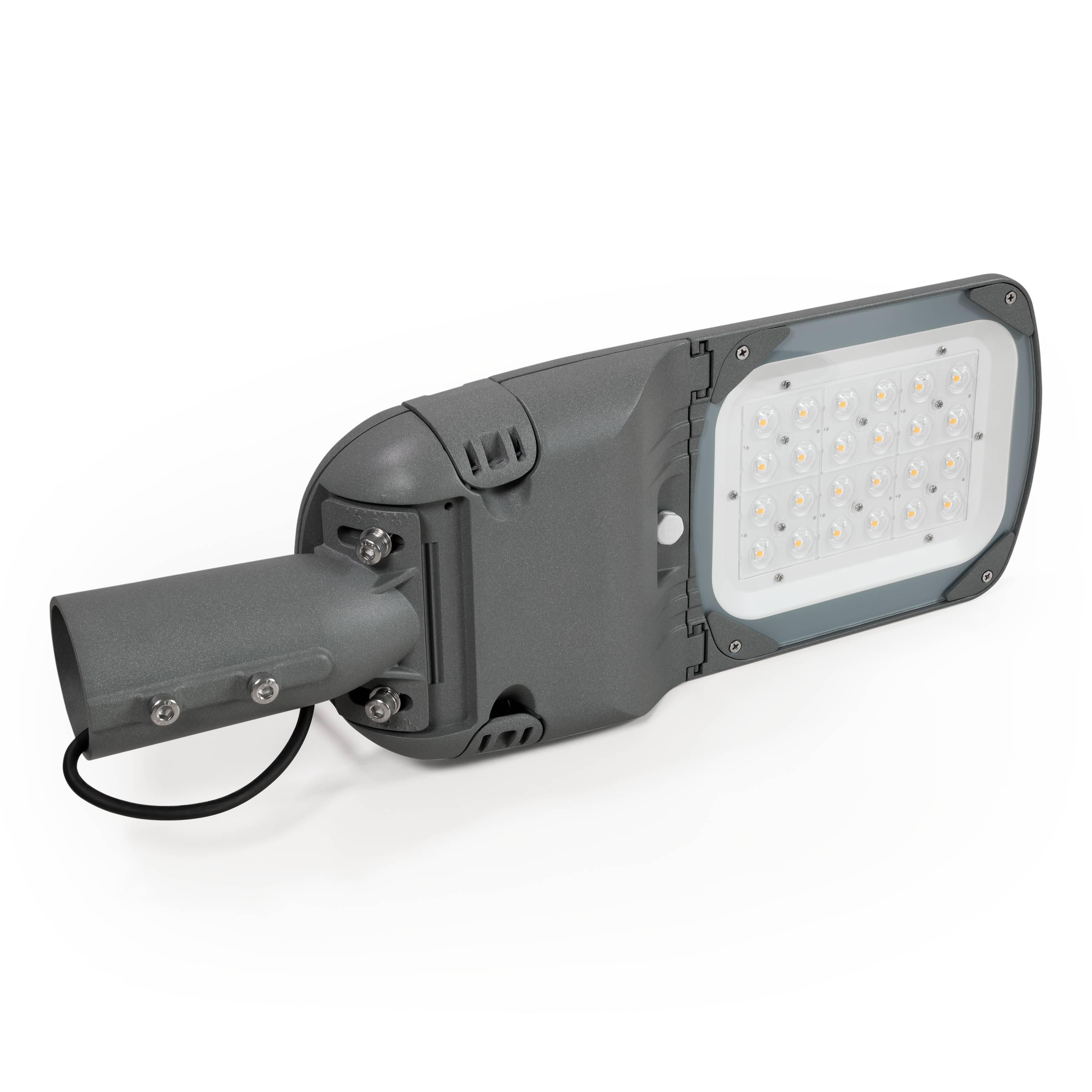 Straßenleuchte ROLF KERN, 10W, 1500lm, Zhaga, Dali Treiber, 6m Kabel, 3000K