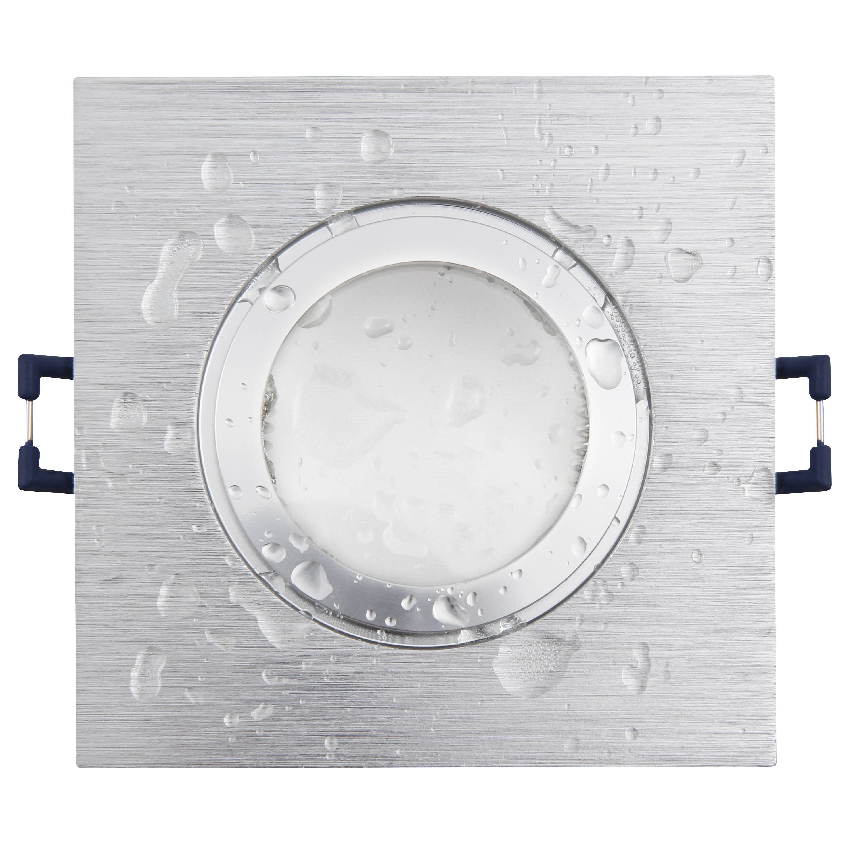Einbaurahmen McShine "DL-54" eckig, Clip-Verschluss, IP44, Bi-Color