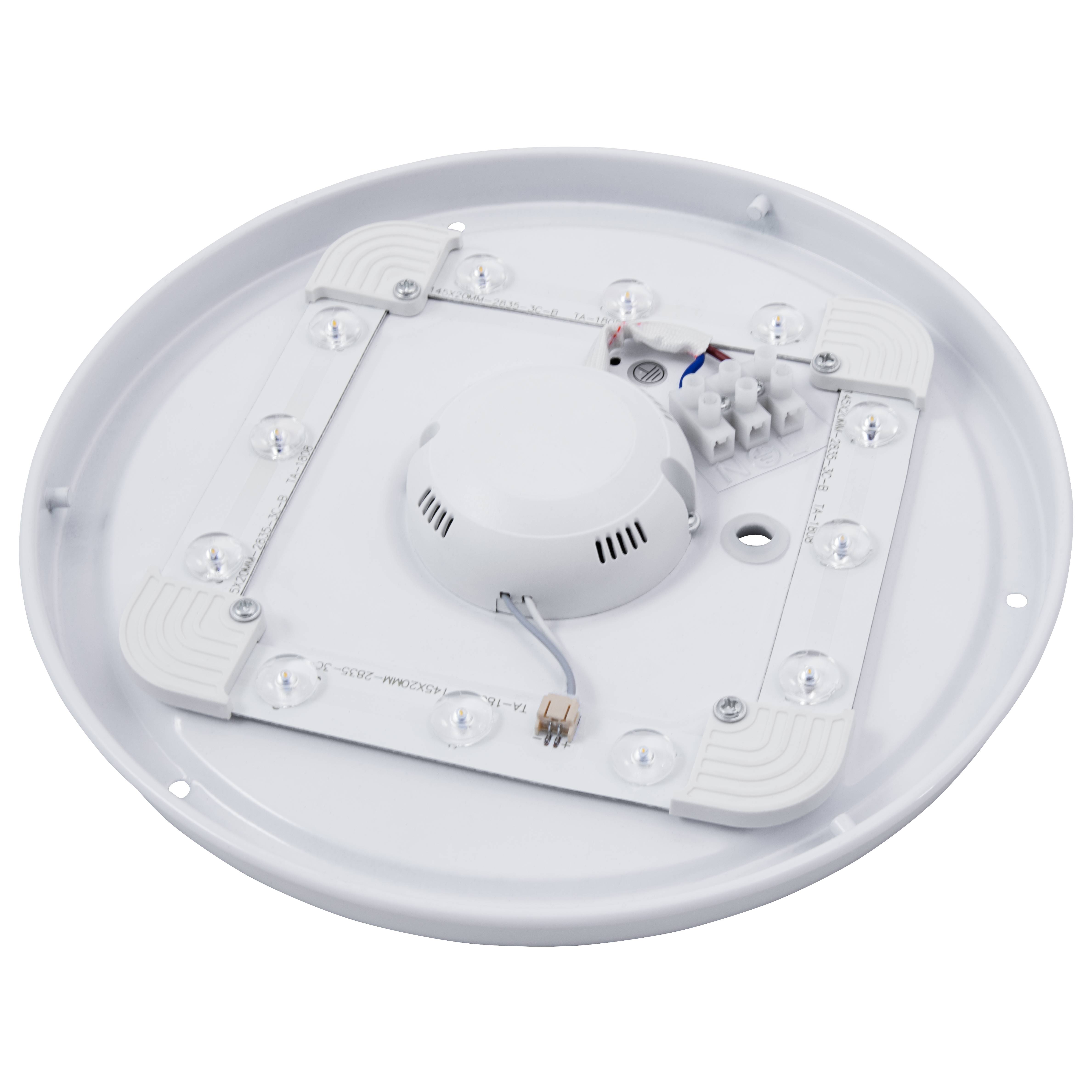 LED-Deckenleuchte McShine "illumi" 12W, 960lm, Ø26cm, 3000K, HF-Bewegungsmelder