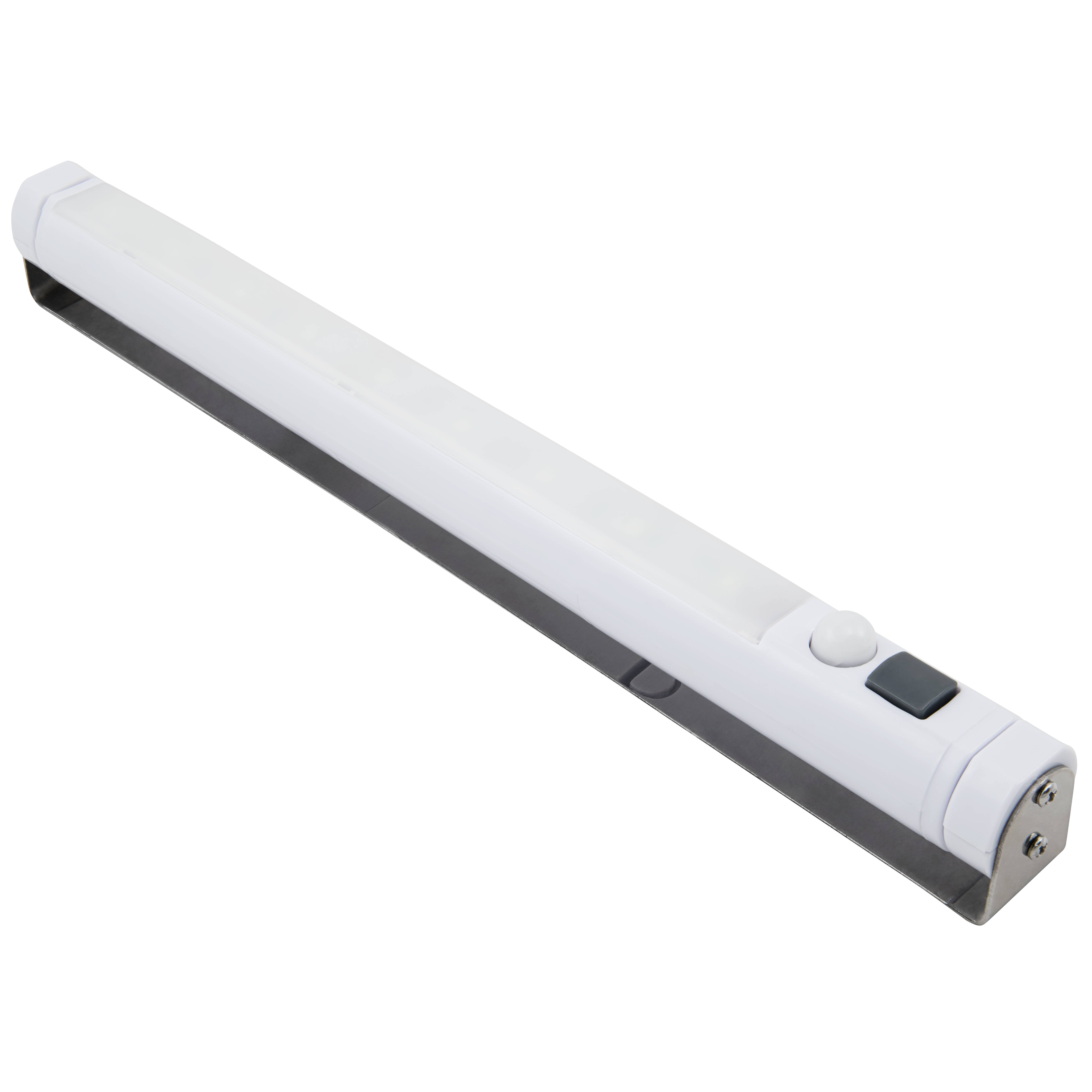 LED-Unterbauleuchte McShine, 9 LEDs, 100lm, Bewegungsmelder, Batterie, weiß