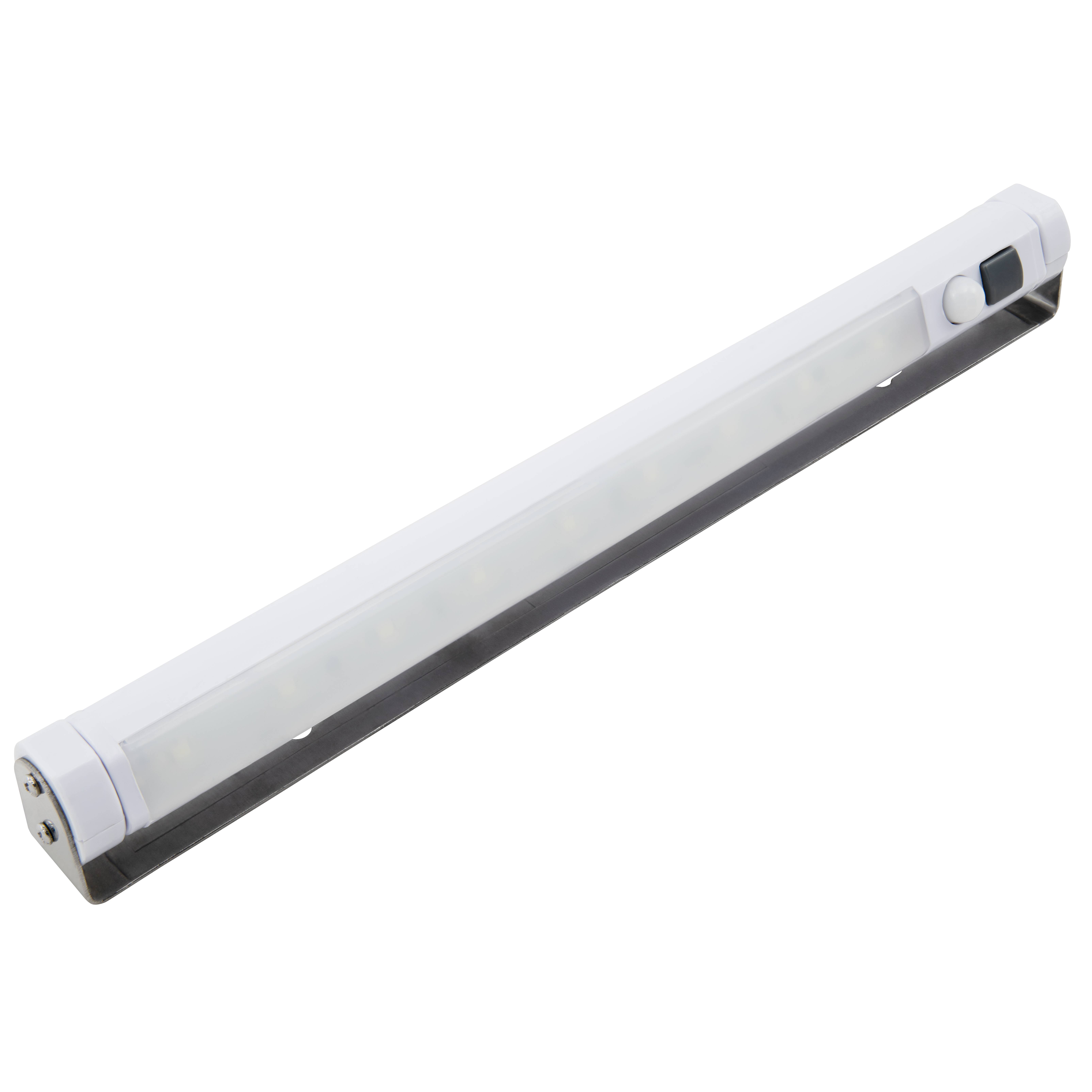 LED-Unterbauleuchte McShine, 9 LEDs, 100lm, Bewegungsmelder, Batterie, weiß