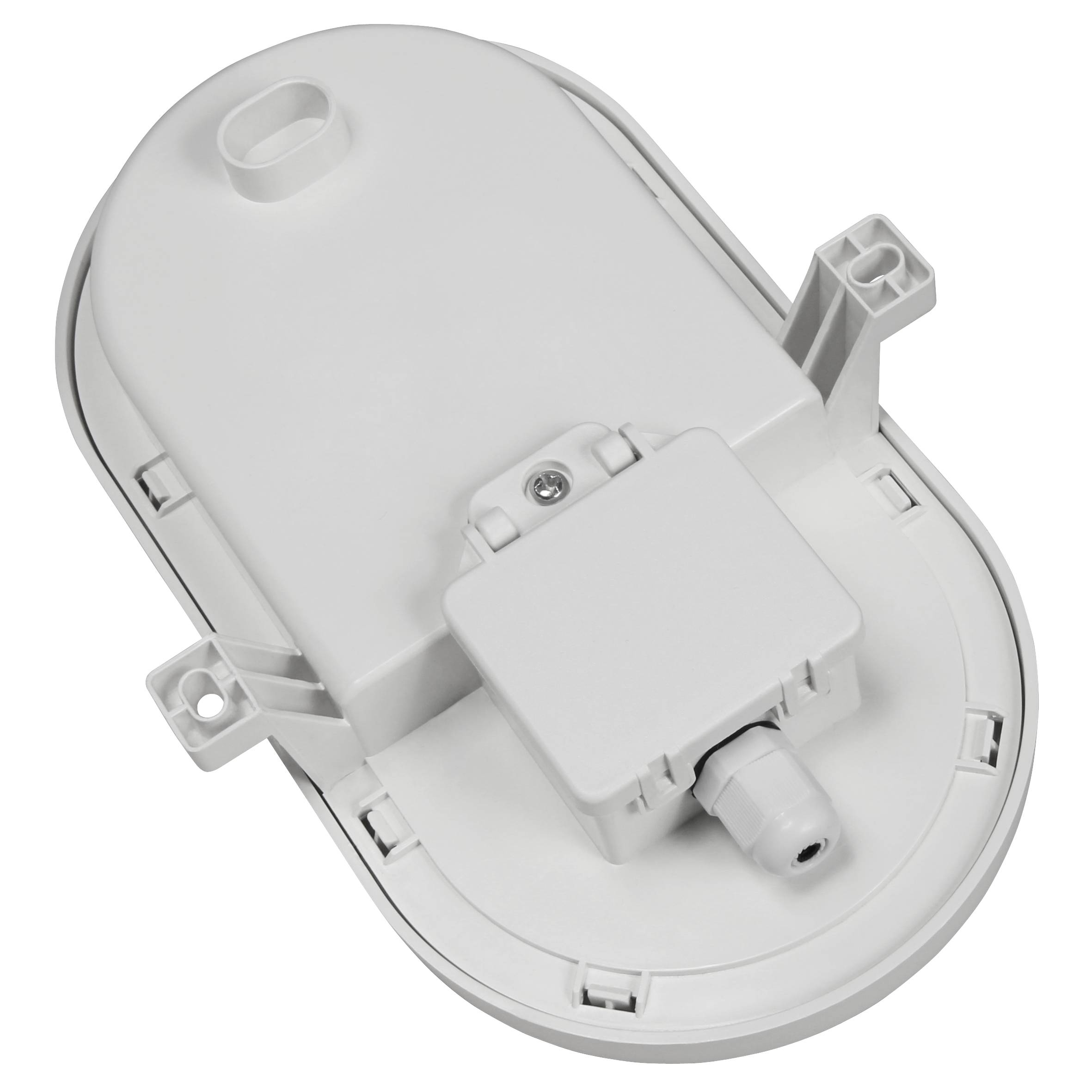 LED Feuchtraumleuchte McShine 960lm, 3000K, 12W, warmweiß, IP65, 216x118x79mm