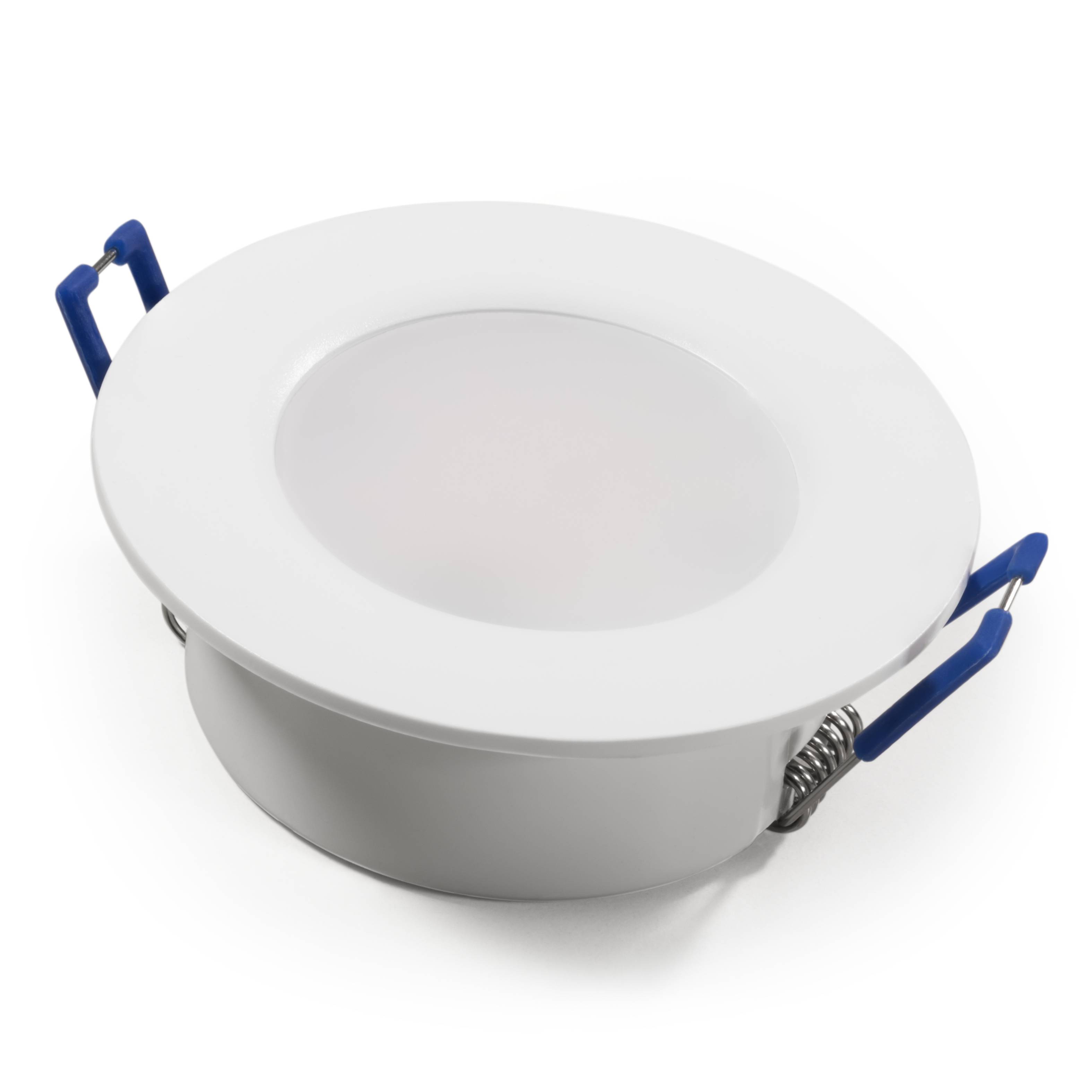 LED-Einbauleuchte McShine "EL-500" 5W, 400lm, IP44, Ø85x30mm, 4000K