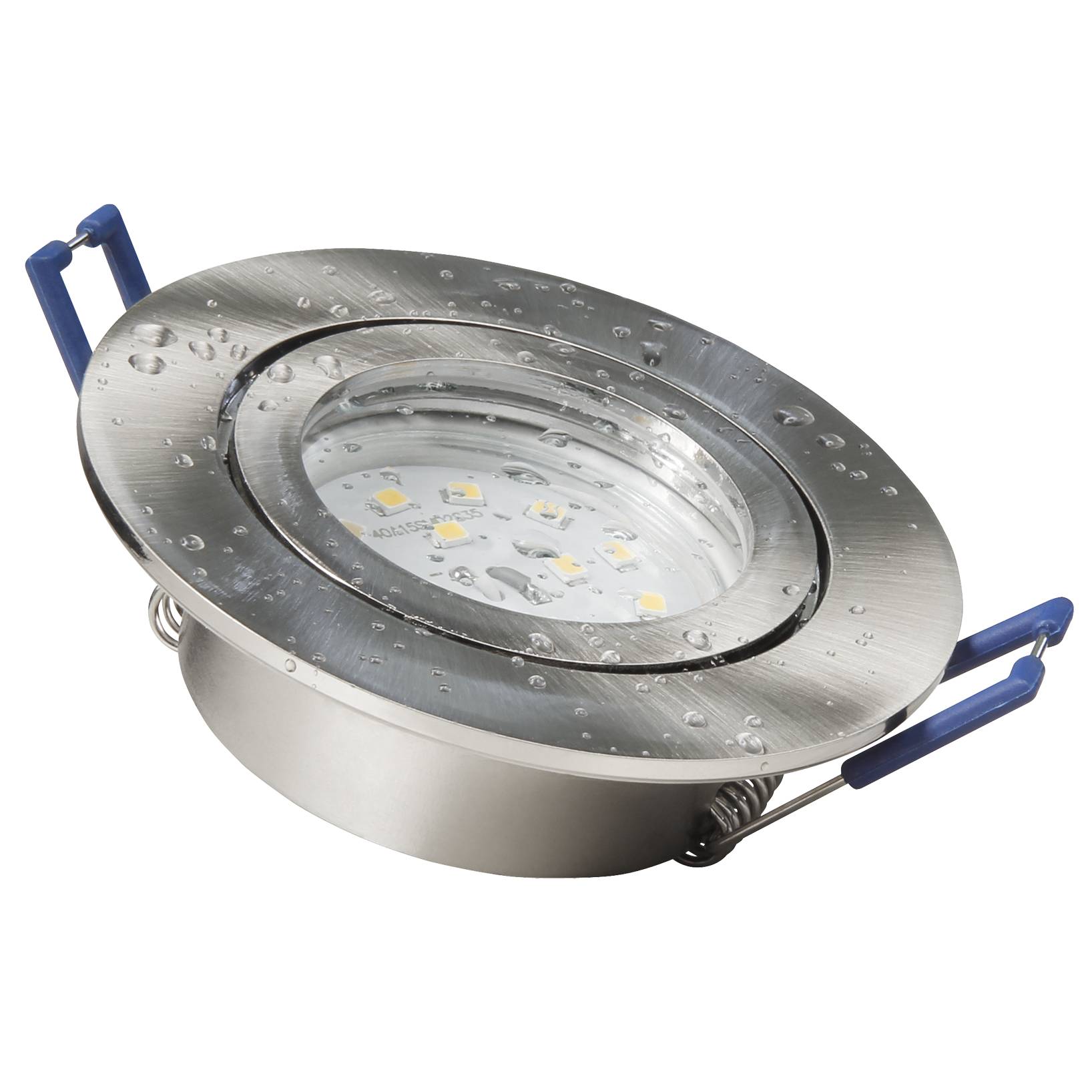 LED-Einbauleuchte McShine "Flatty" Ø83mm, 5W, 400lm, warmweiß, IP44