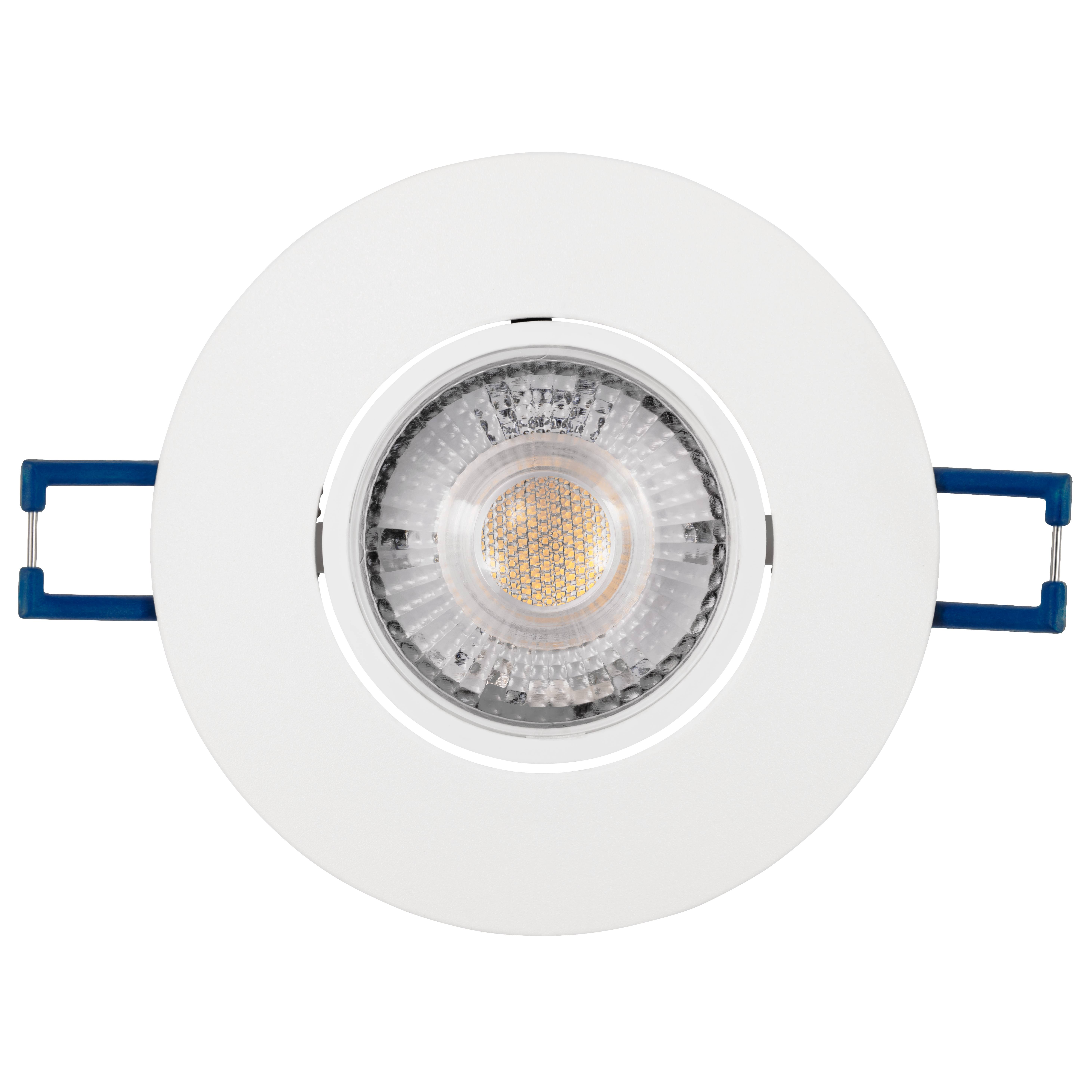 LED-Einbauleuchte McShine "EL-313" 4,5W, 450Lumen, 3000K, warmweiß, Ø90x25mm