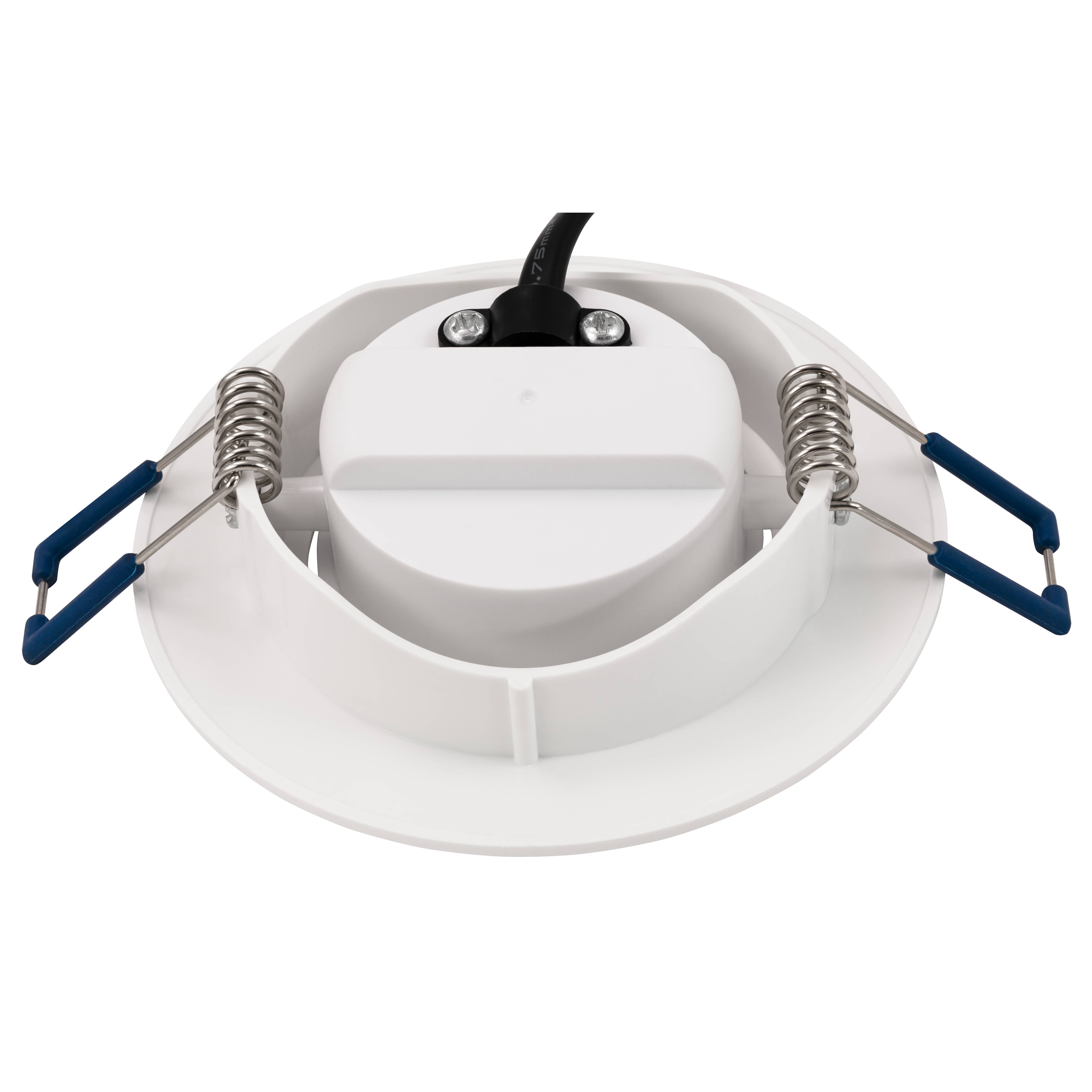 LED-Einbauleuchte McShine "EL-313" 4,5W, 450Lumen, 3000K, warmweiß, Ø90x25mm