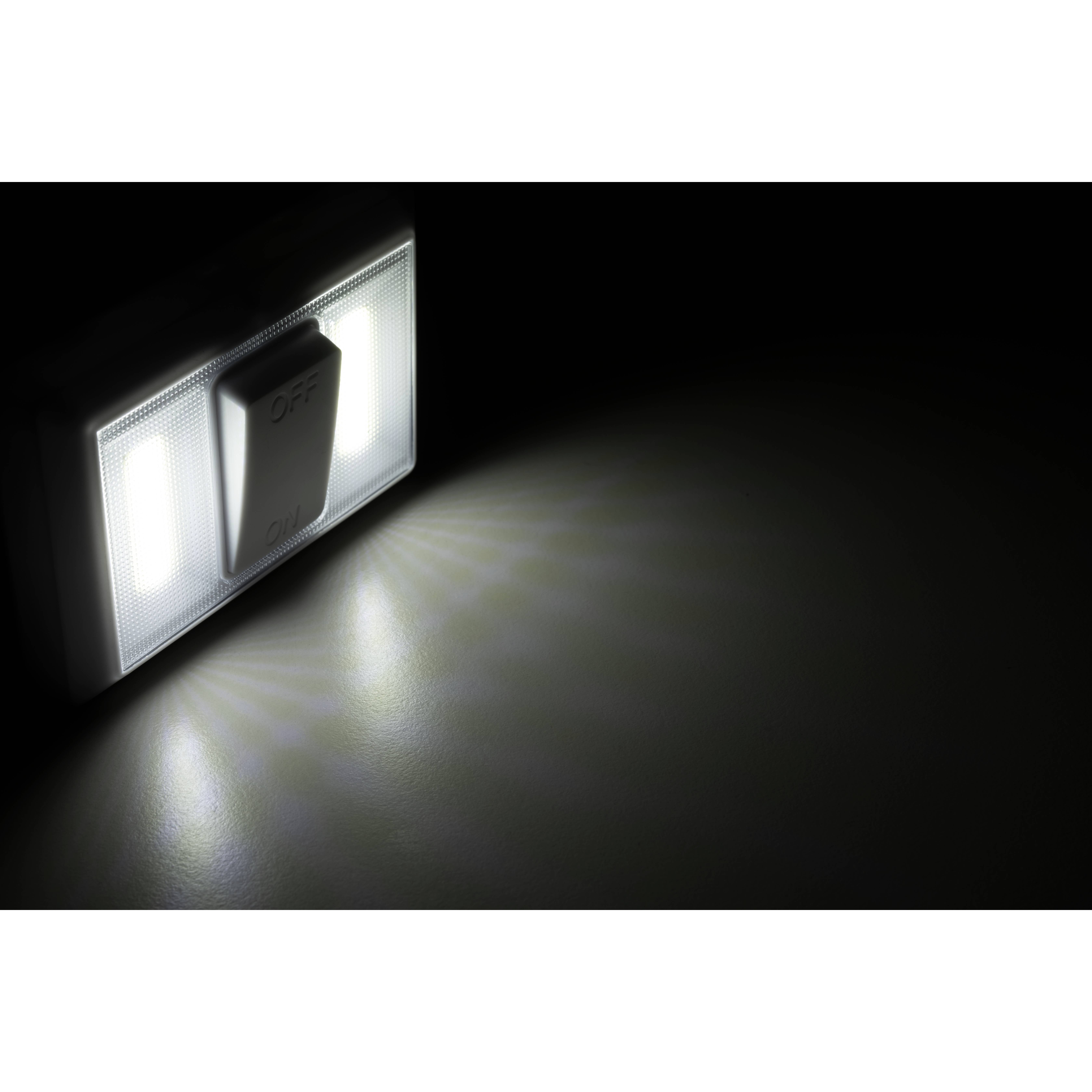 LED-Klebeleuchte McShine "LK2-COB" mit Klebefolie und Magnet, 112x74x24mm