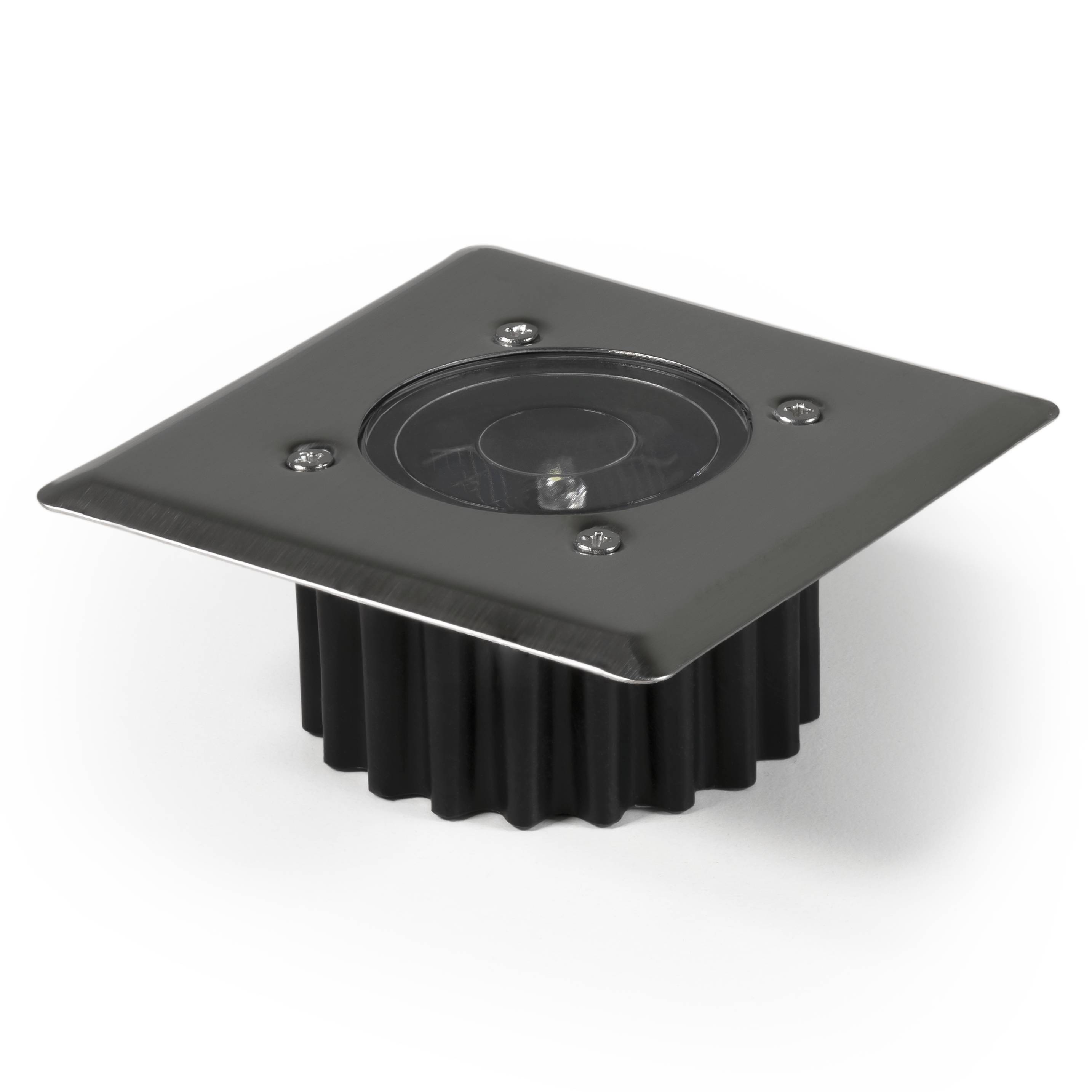 LED-Solar-Bodeneinbauleuchte McShine "LSB-05" 85x85x35mm, IP44