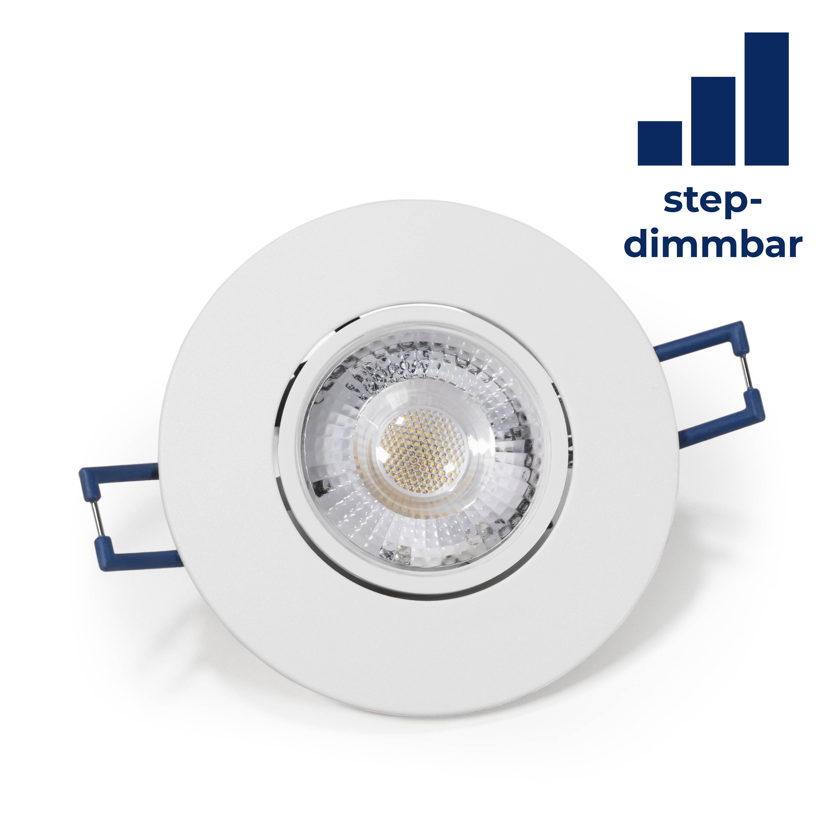 LED-Einbauleuchte McShine "EL-313D" 4,5W, 450Lumen, 3000K, step-dimmbar