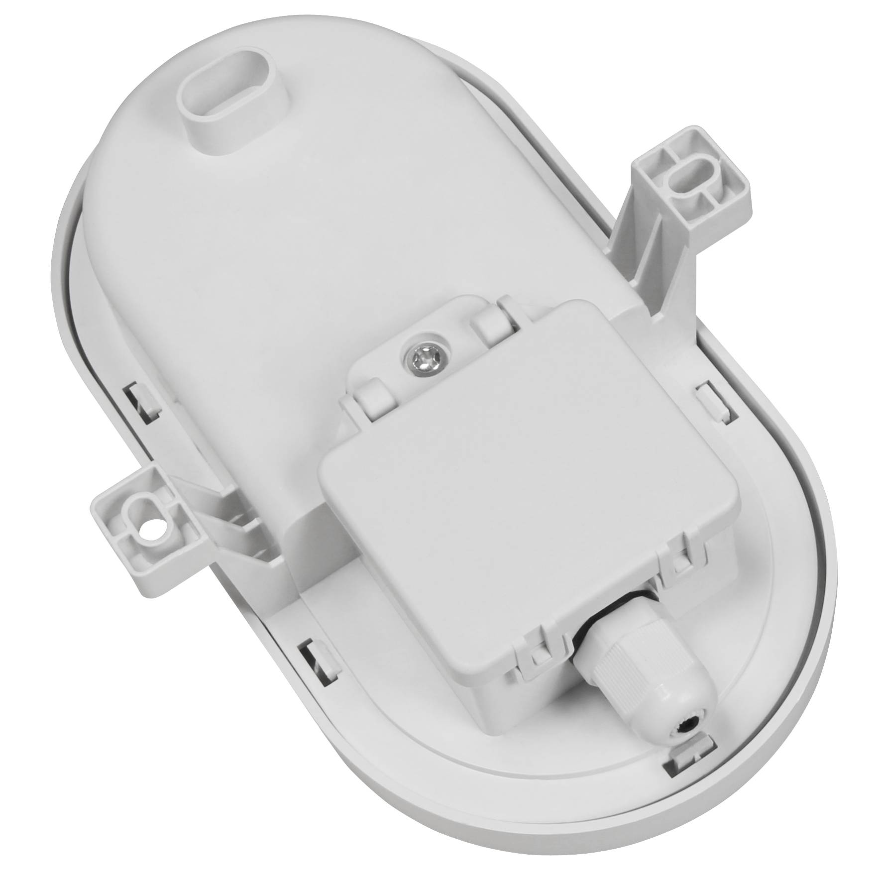 LED Feuchtraumleuchte McShine 450lm, 4000K, 6W, neutralweiß, IP65, 170x92x70mm