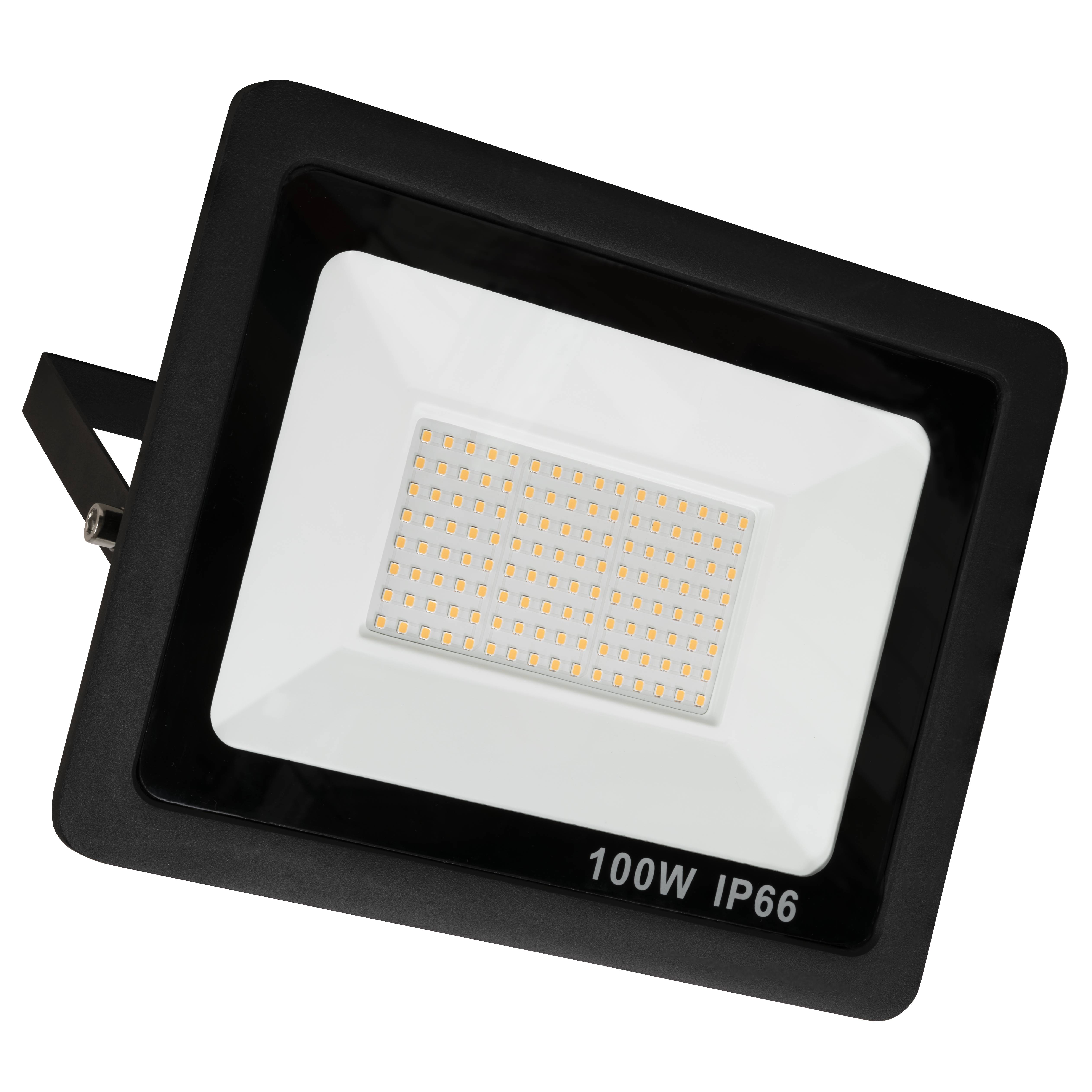 LED-Außenstrahler McShine "Slim" 100W, 8500 Lumen, IP66, 3000K, warmweiß