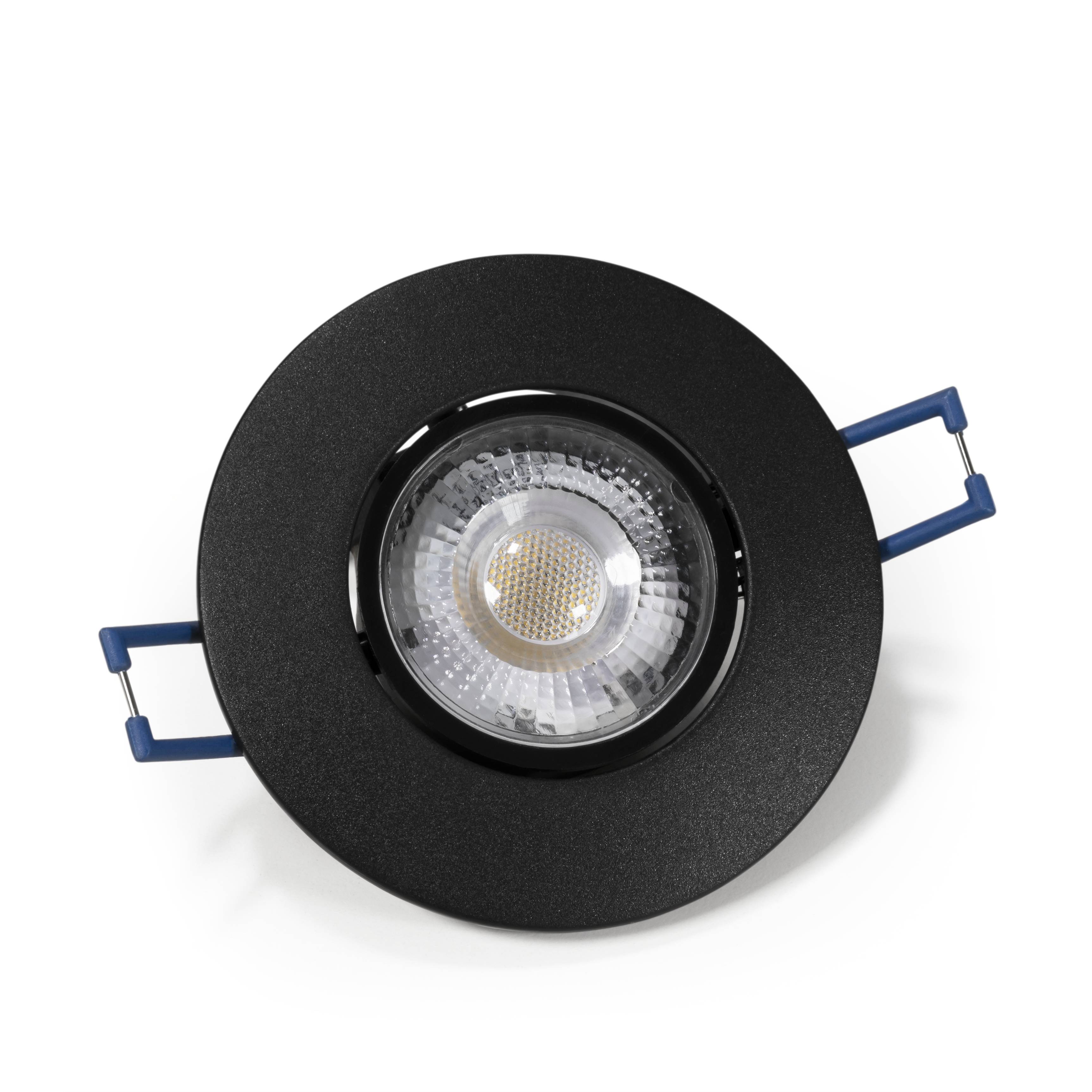 LED-Einbauleuchte McShine "EL-313" 4,5W, 450Lumen, 3000K, warmweiß, Ø90x25mm