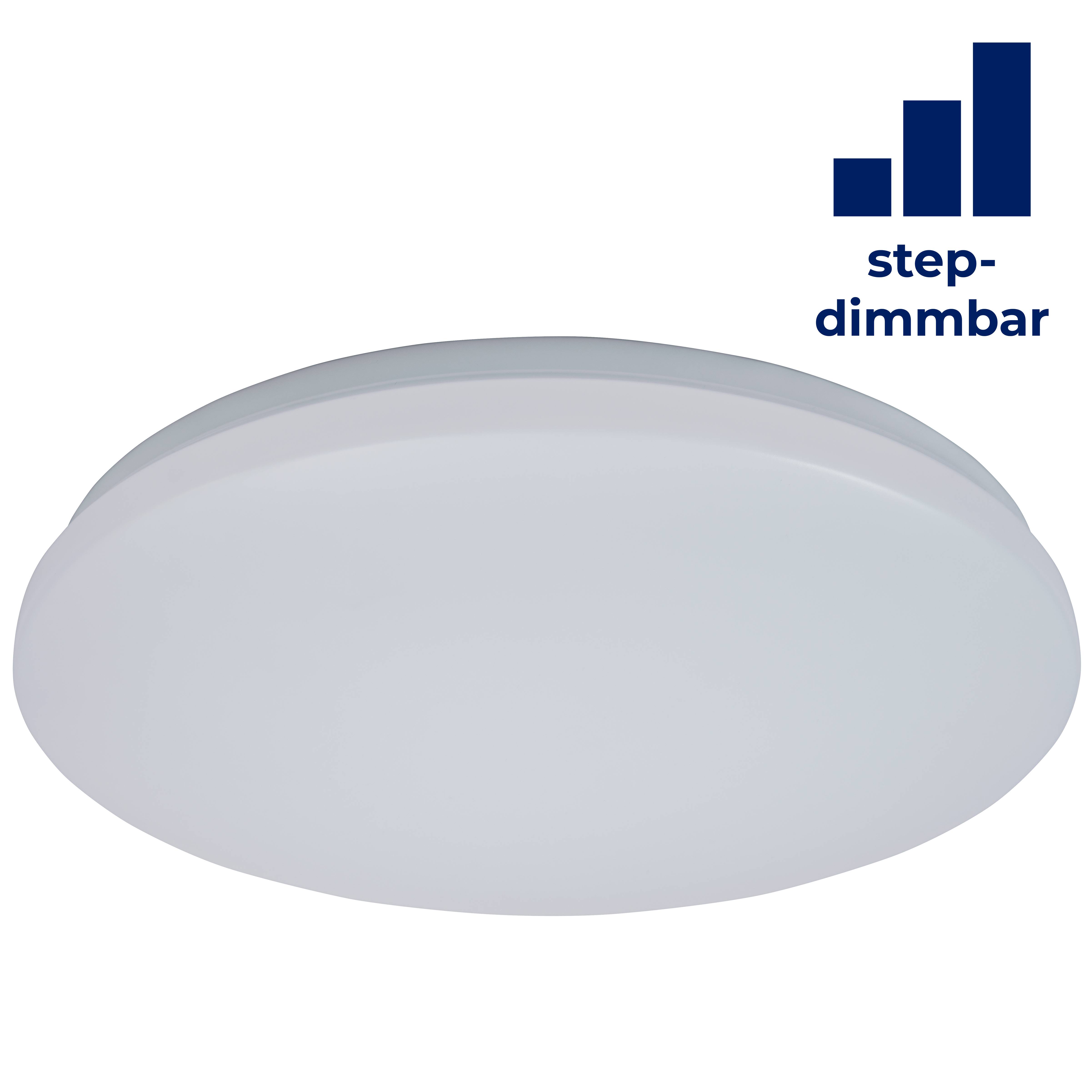 LED-Deckenleuchte McShine "illumi" 24W, 1920lm, Ø38cm, 3000K, step-dimmbar