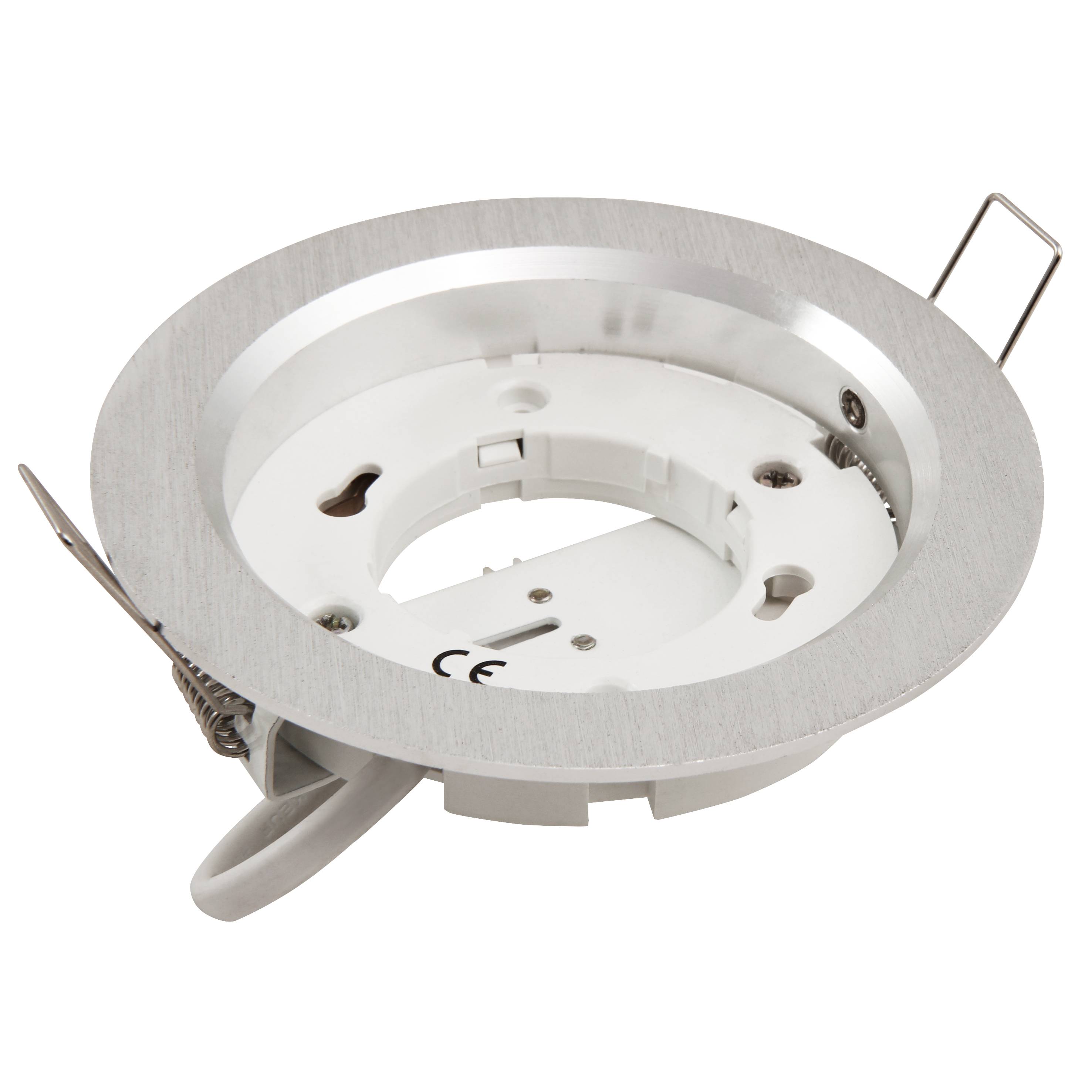 Einbaurahmen McShine "DL-304" rund, Ø108mm, GX53, Eisen gebürstet