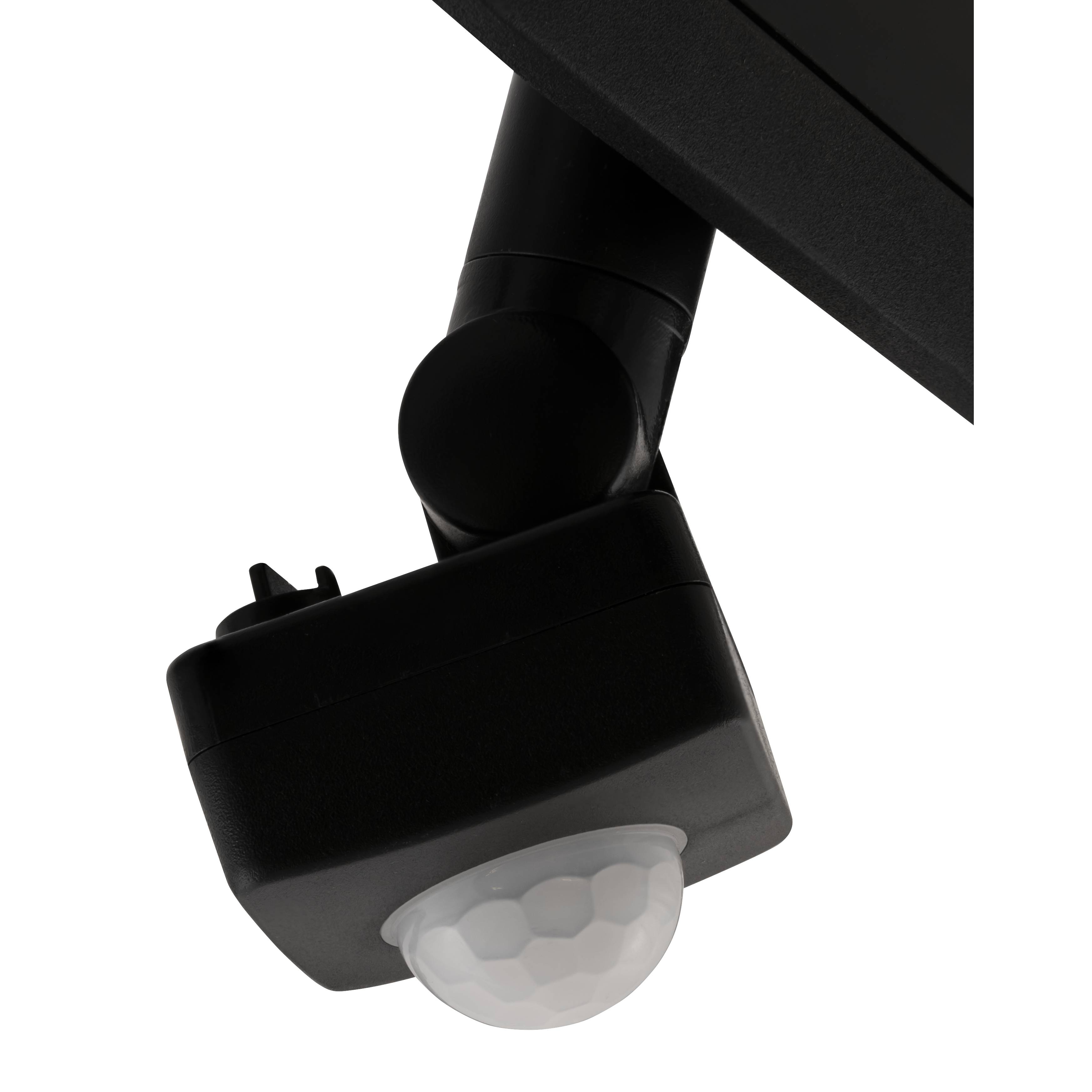 LED-Außenstrahler McShine "Slim" 10W, 850lm, IP66, 4000K, Bewegungsmelder