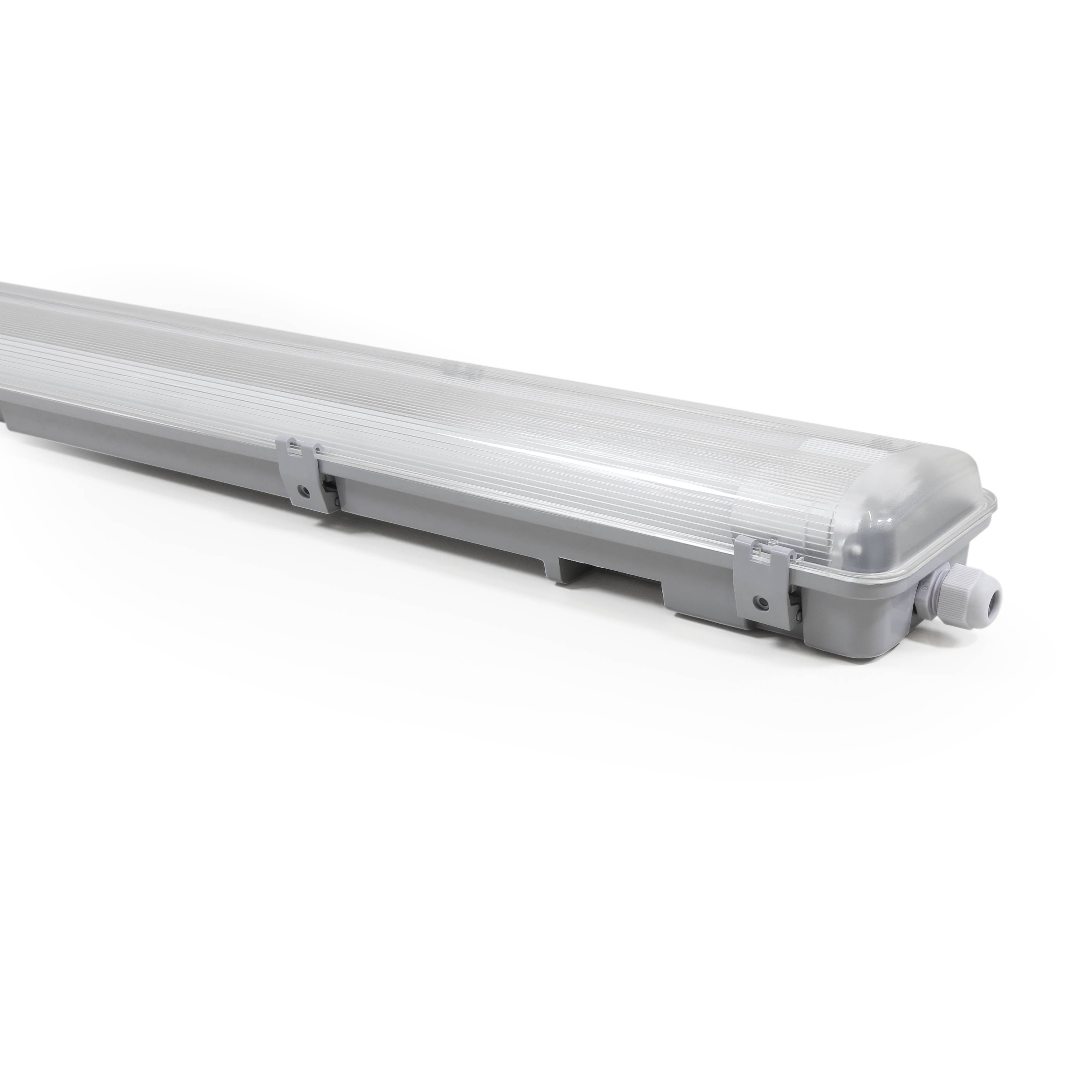 LED Feuchtraumleuchte McShine "FL-23" IP65, 4800lm, 4000K, 48W, 150cm, neutralweiß