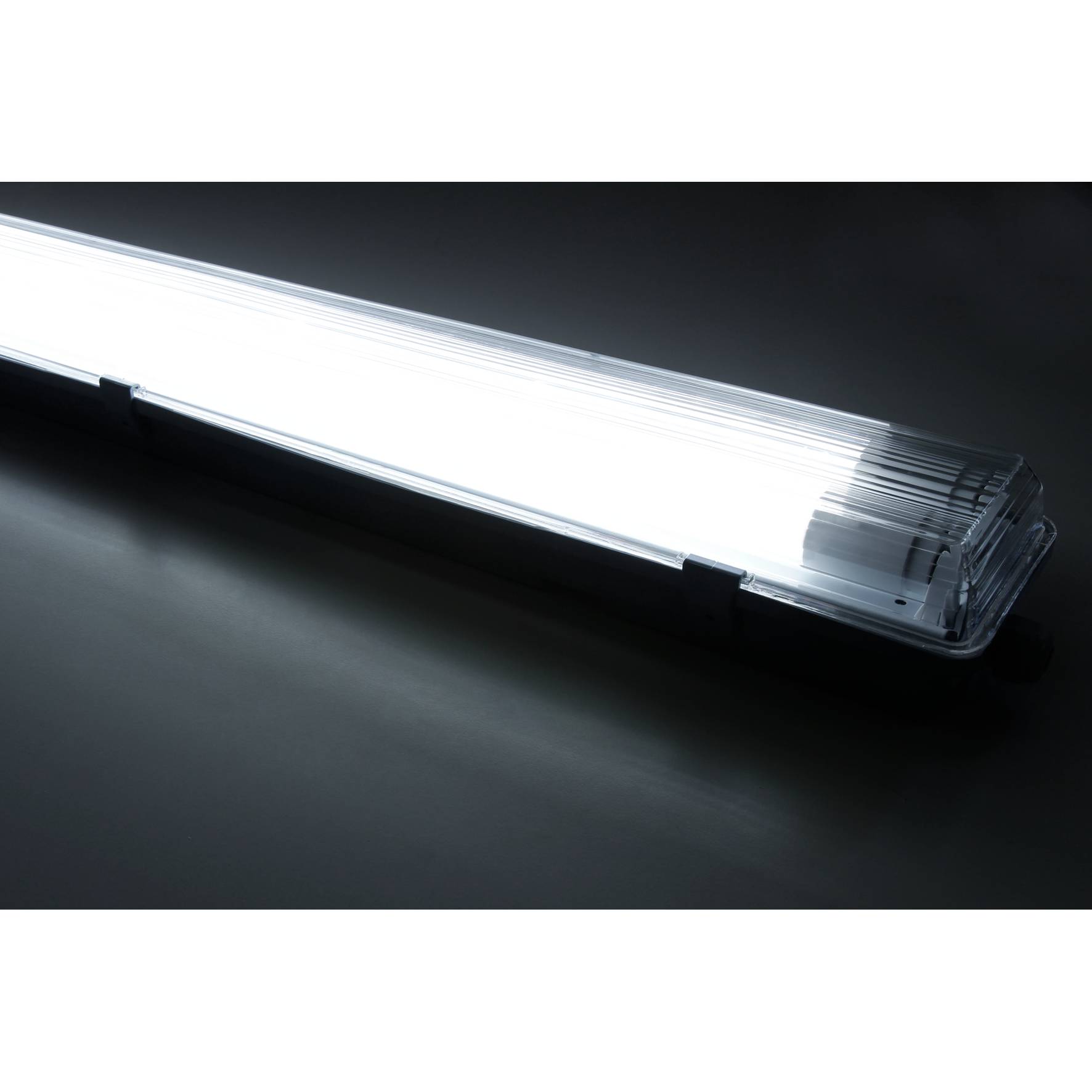 LED Feuchtraumleuchte McShine "FL-23" IP65, 4800lm, 4000K, 48W, 150cm, neutralweiß