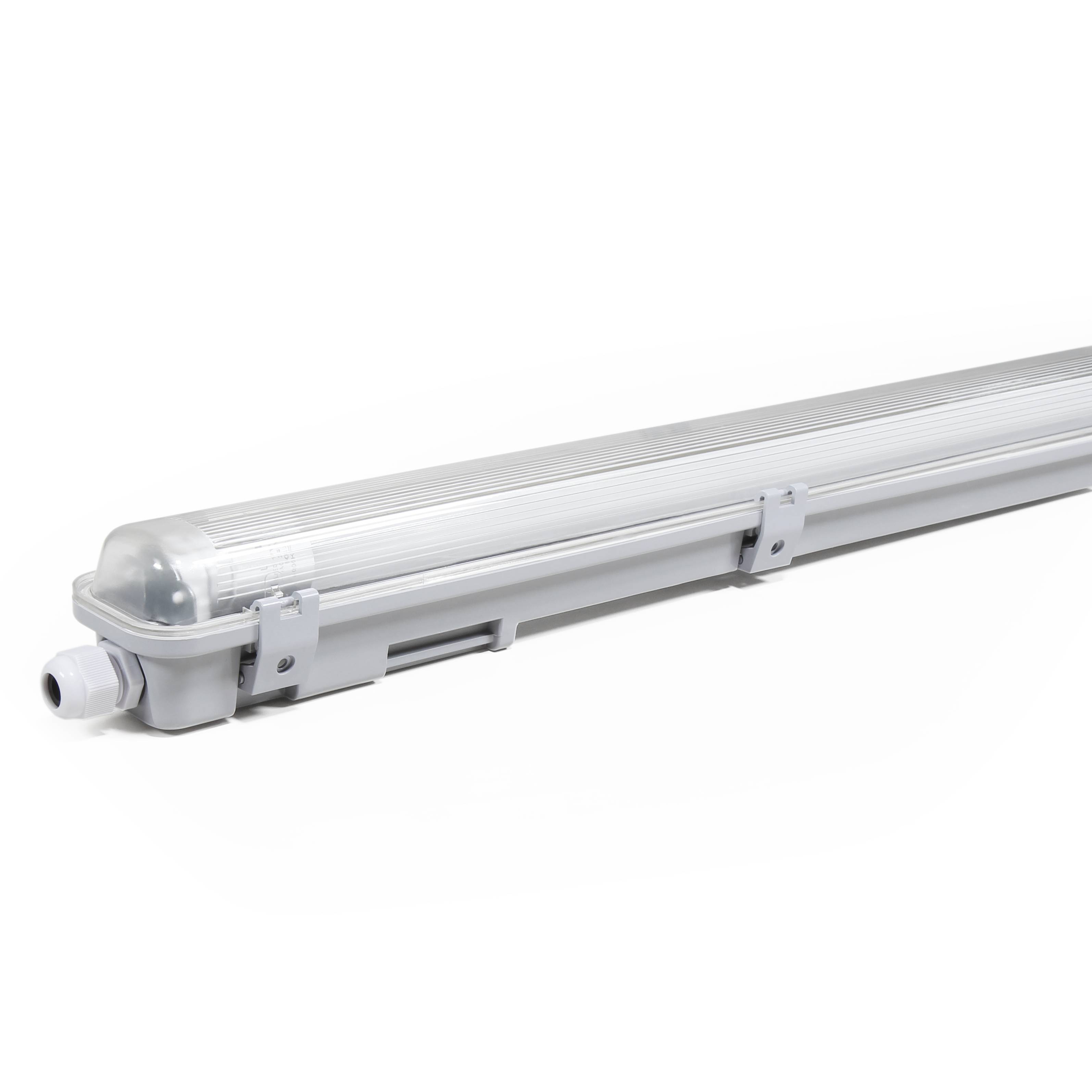 LED Feuchtraumleuchte McShine "FL-12", IP65, 2.400 lm, 4000K, 150cm, neutralweiß