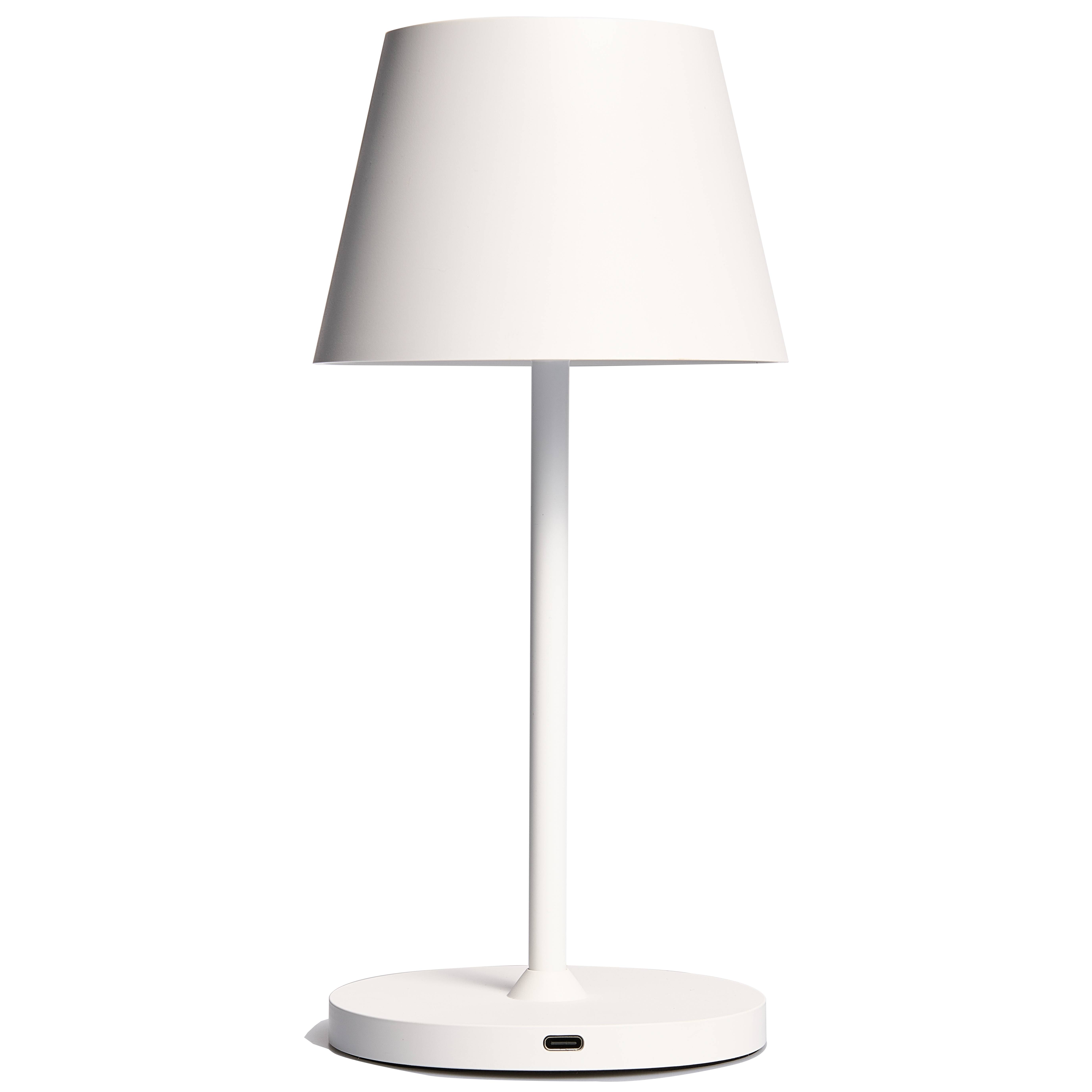 Rolf Kern - Akku LED Tischleuchte CLUB, 25cm, weiß, IP54