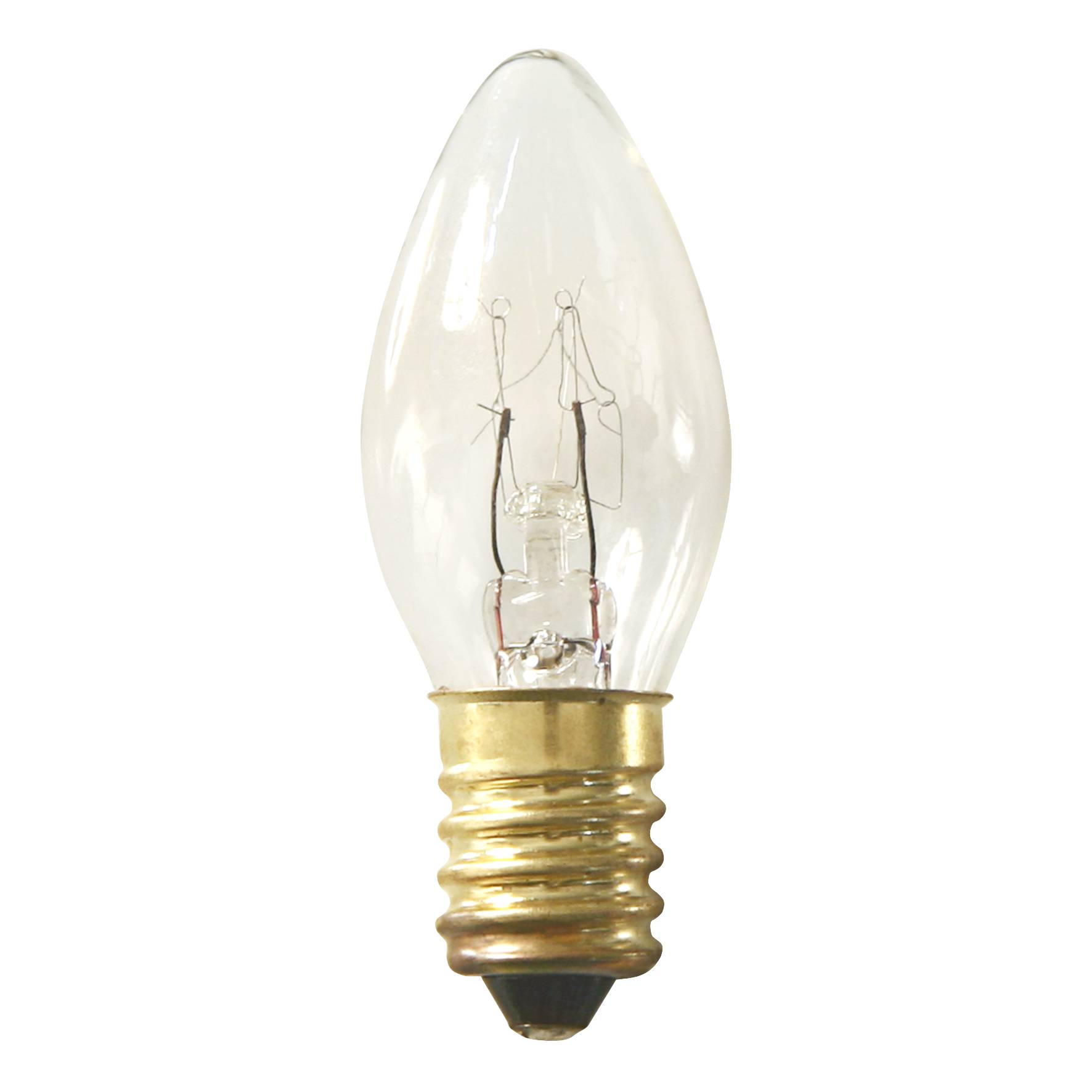 Mini-Kerzenlampe McShine, E14, 230V, 10W, klar