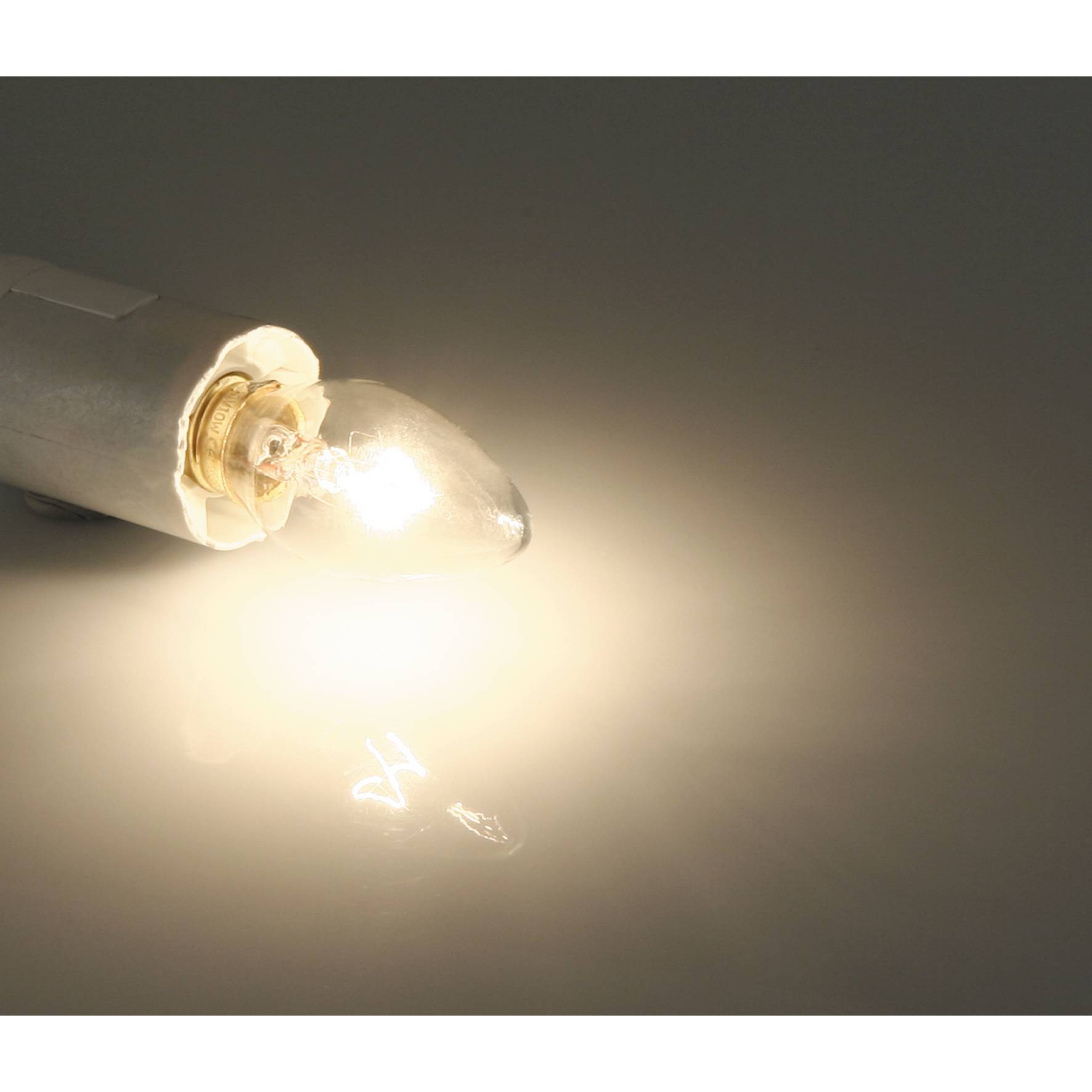 Mini-Kerzenlampe McShine, E14, 230V, 10W, klar